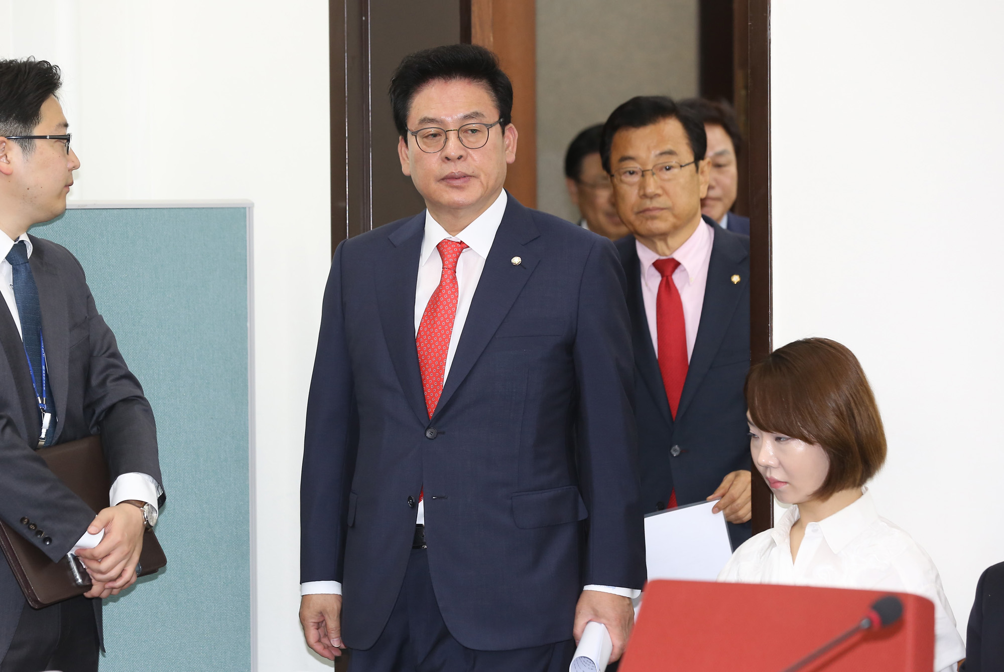 정치;국회;자유한국당;정우택