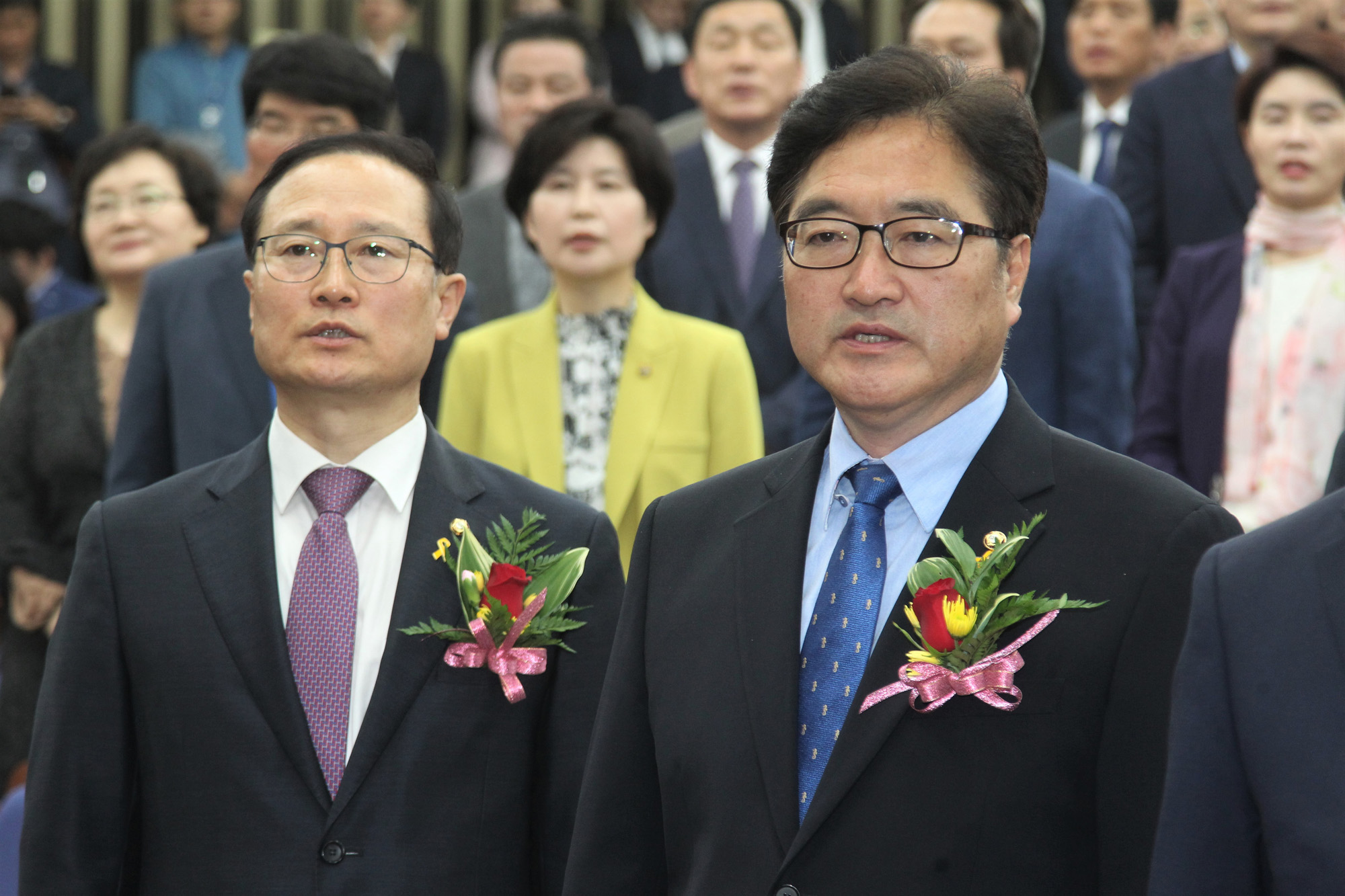 정치;국회;더불어민주당;원내대표선거;우원식;홍영표