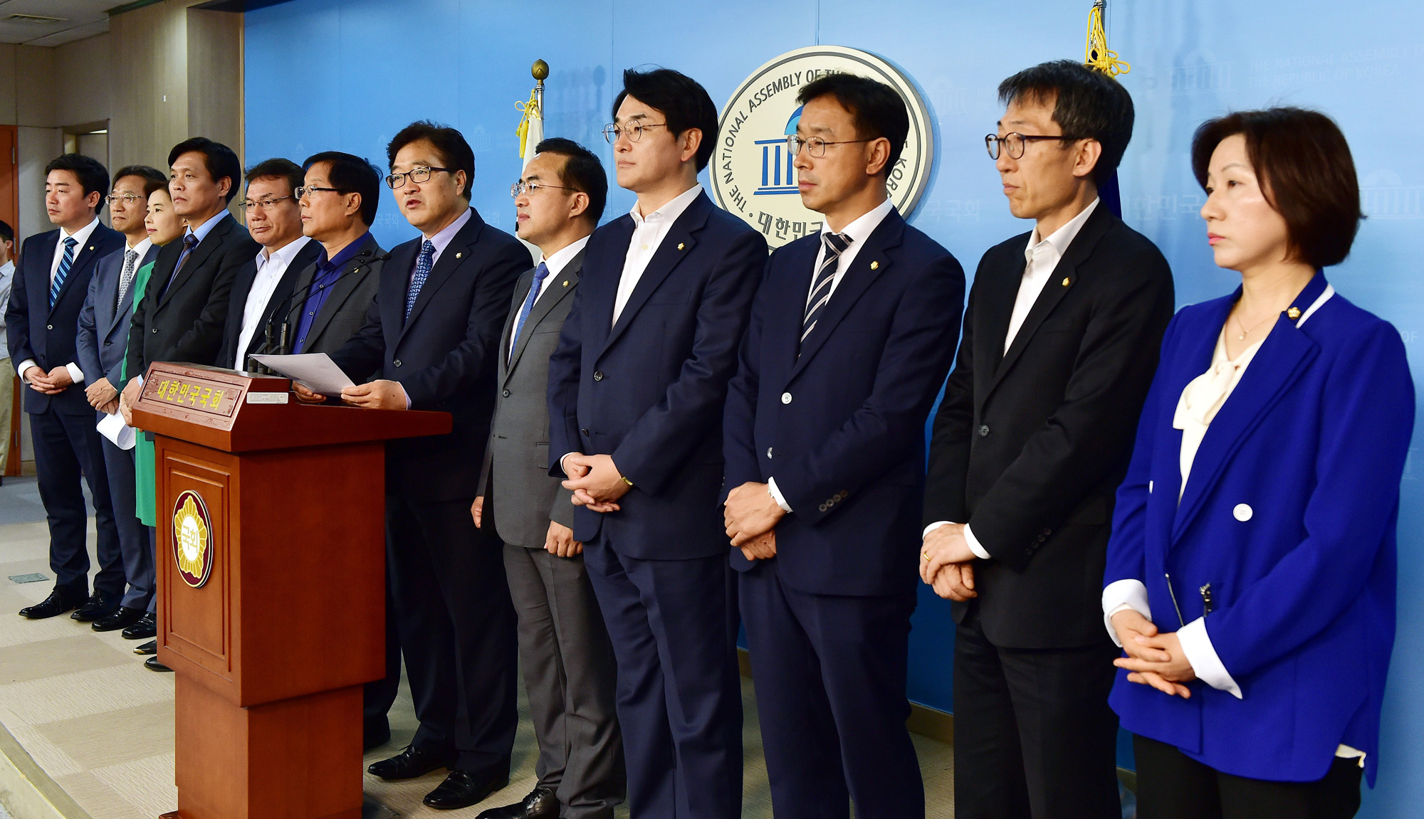 정치;더불어민주당;우원식;신임원내대표단;더불어민주당원내대표단