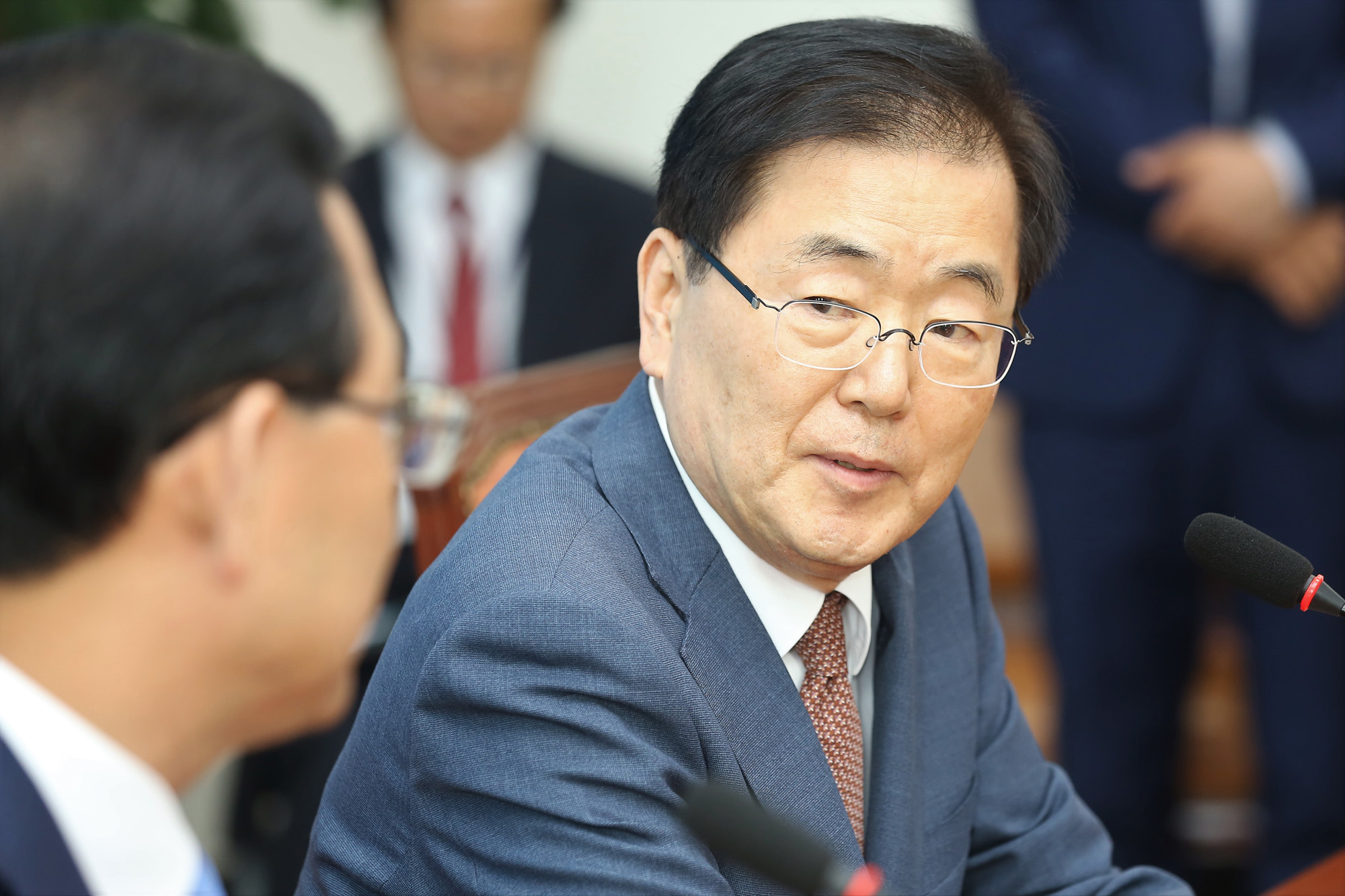 정치;국회;정의용;안보실장;주호영