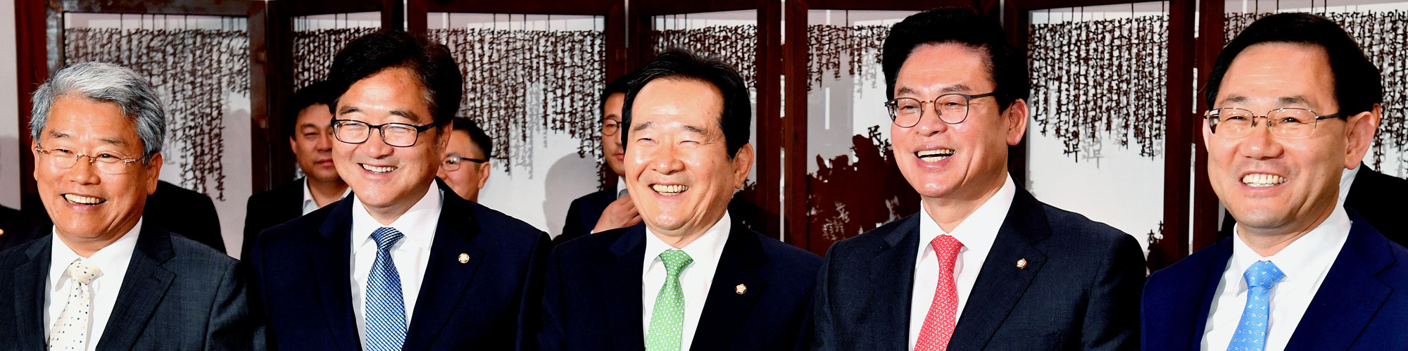 정치;국회;4당원내대표;정세균