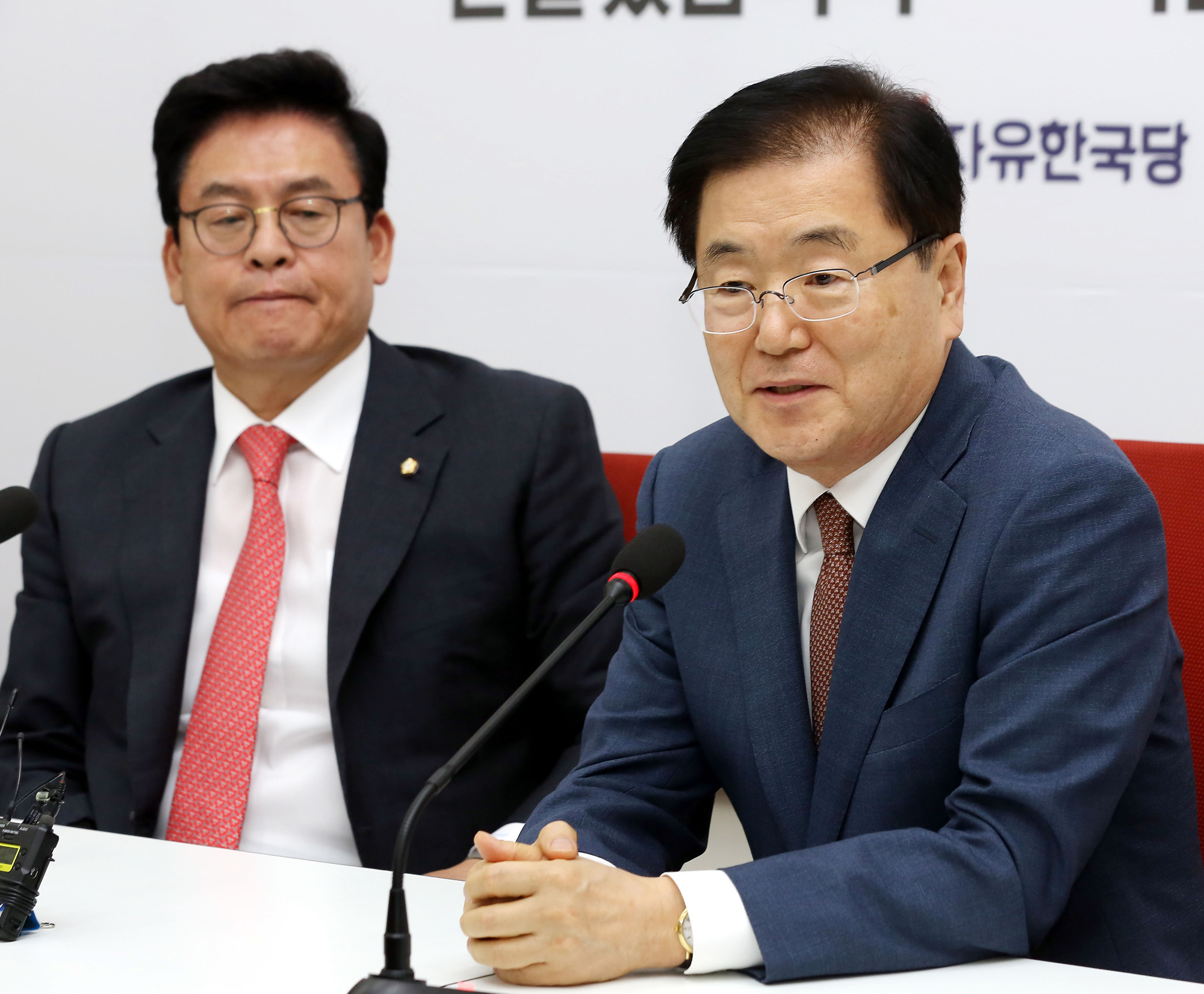 정치;국회;정의용;정우택