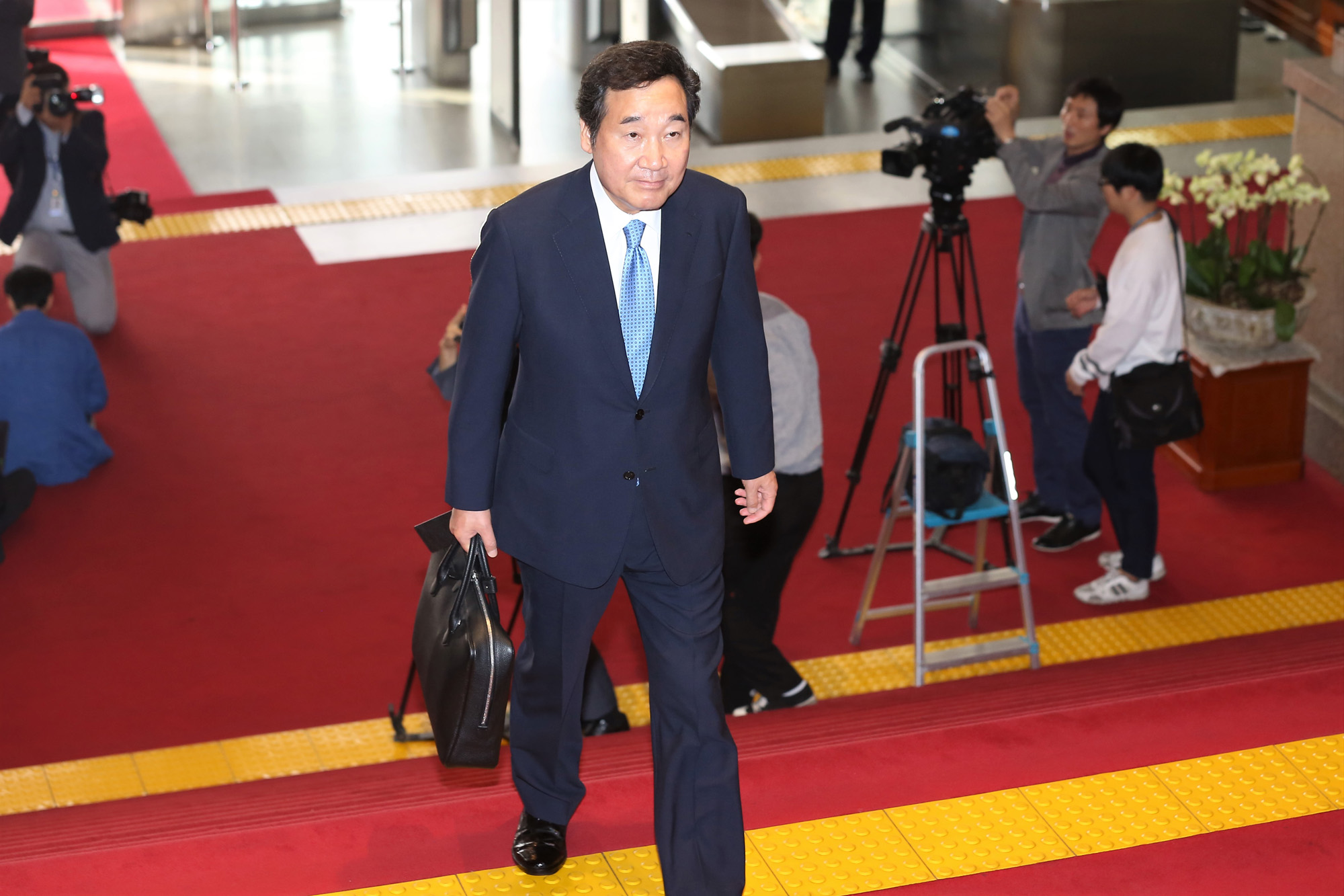 정치;국회;이낙연;국무총리후보자;인사청문회;국회출근