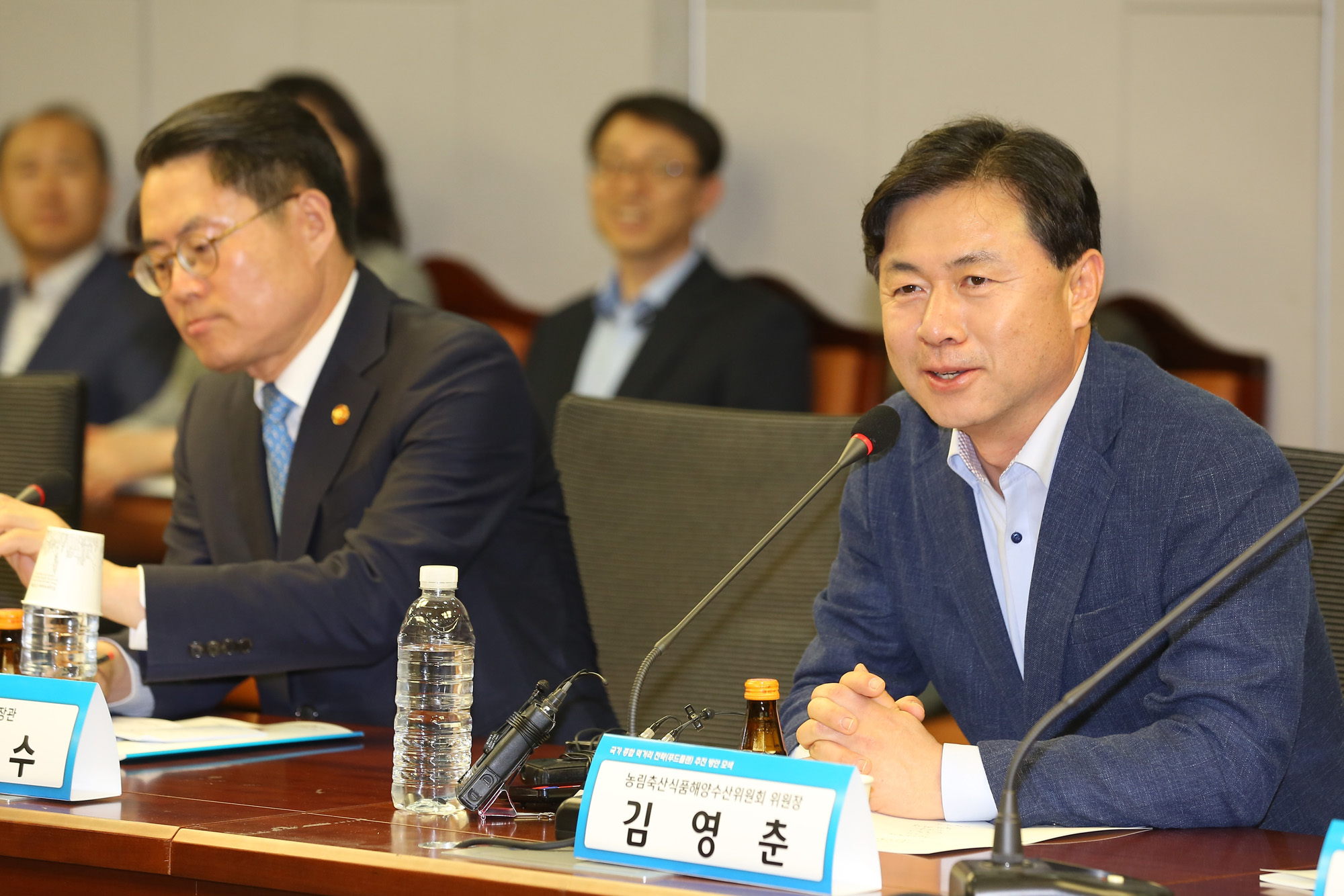 정치;국회;장관내정자;김영춘;해수부장관