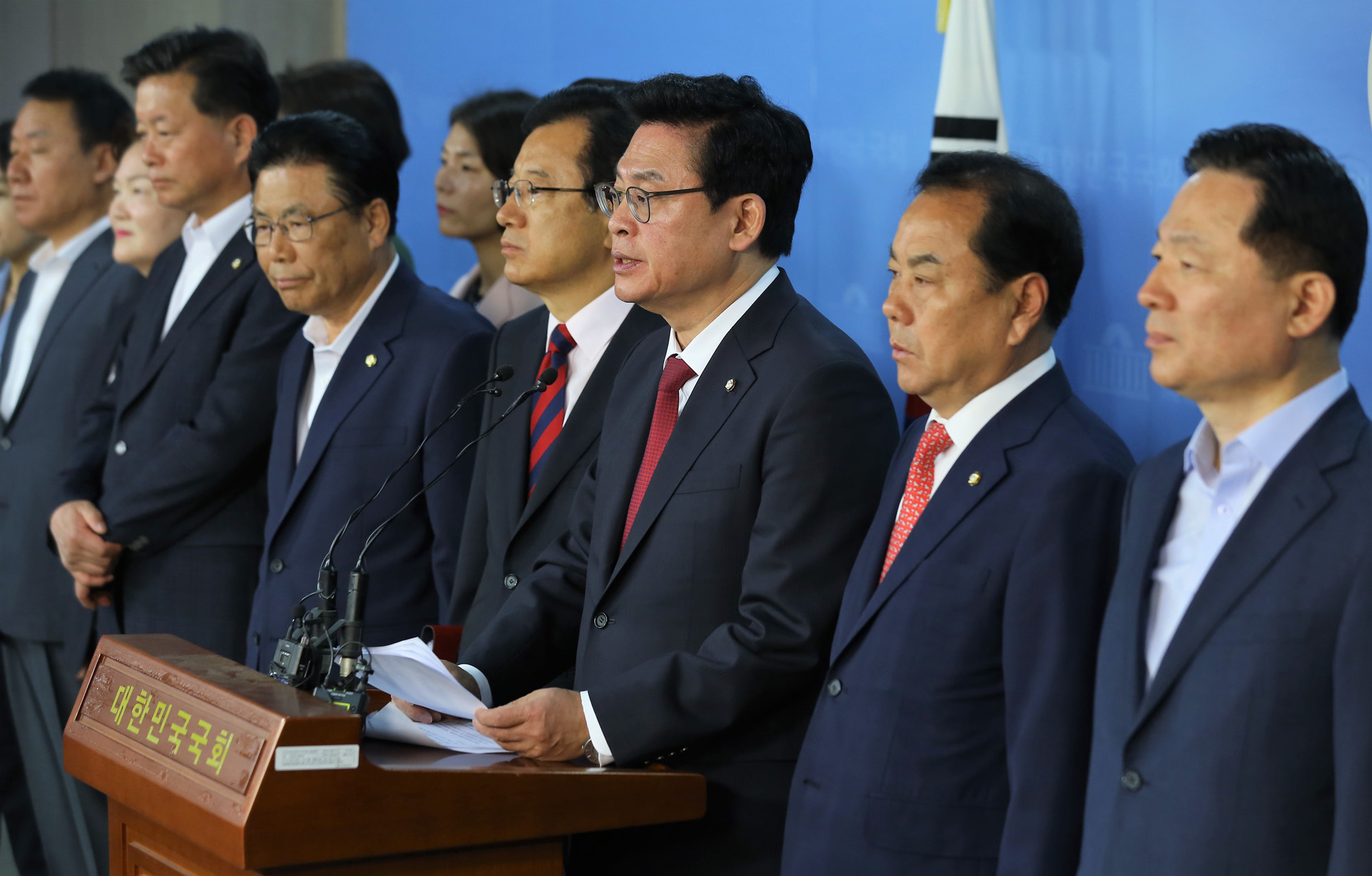 정치;국회;정우택;총리후보반대