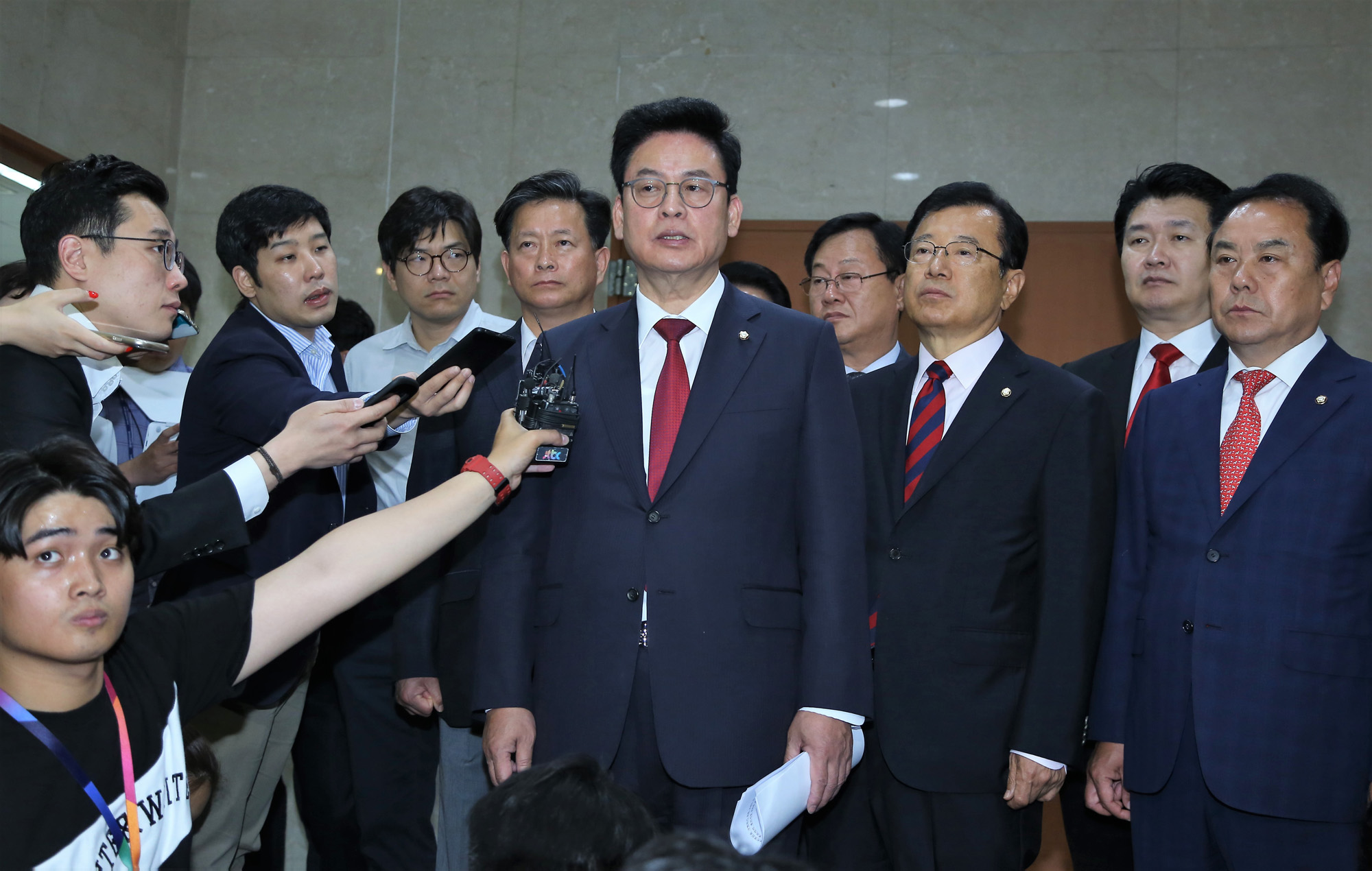 정치;국회;정우택;총리후보반대