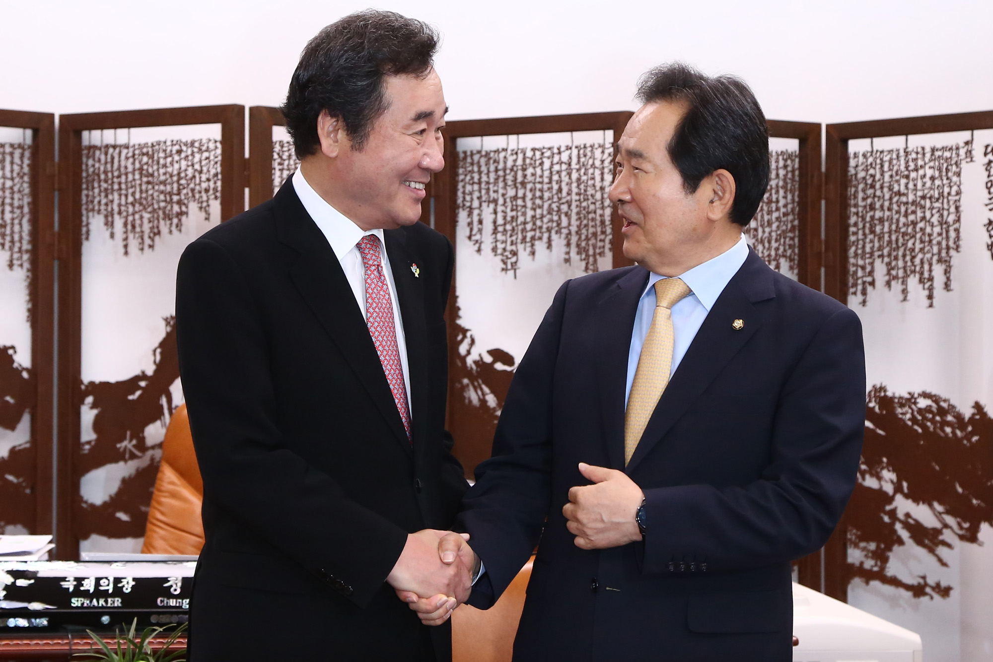 정치;국회;정세균;이낙연