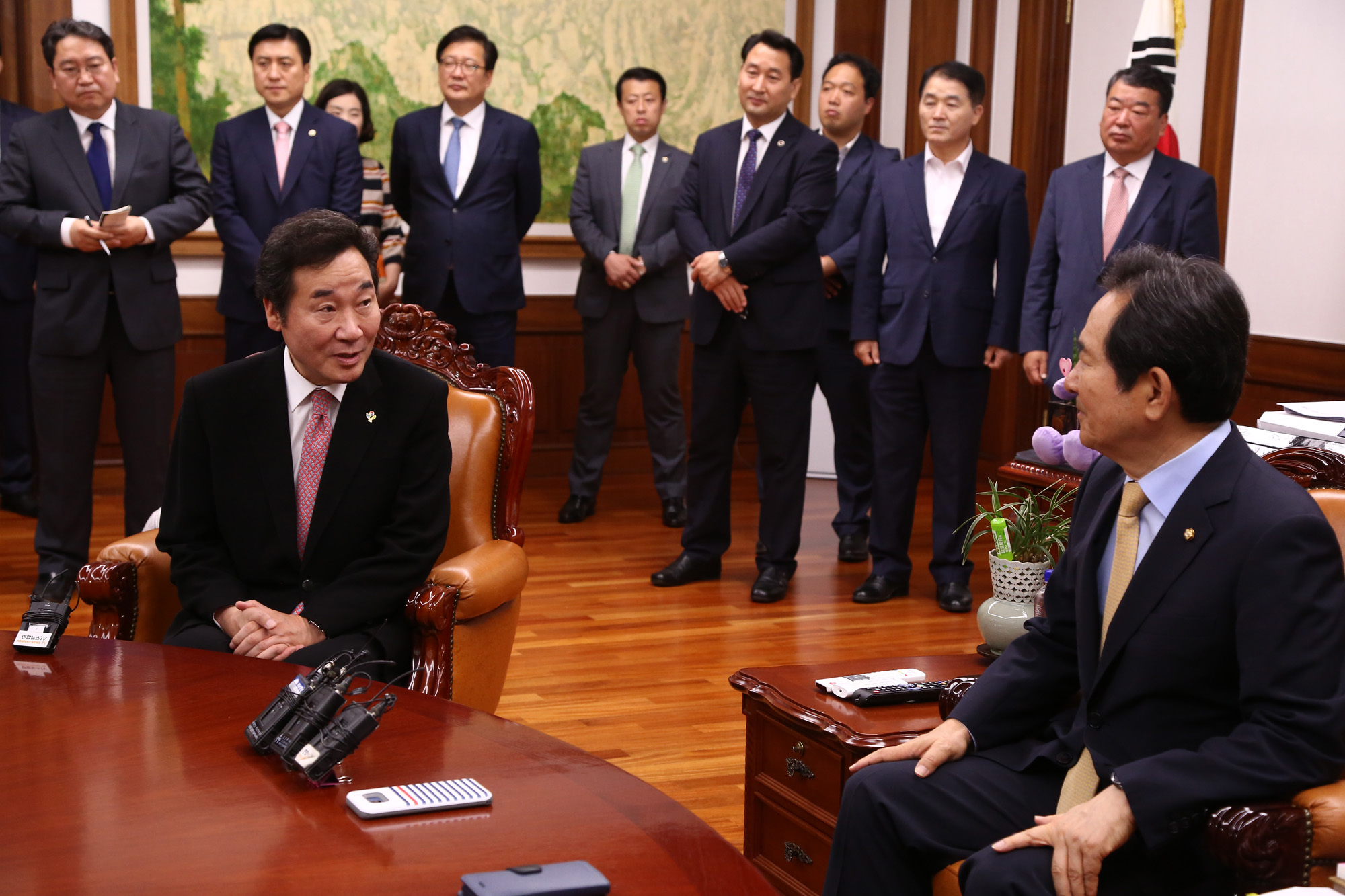 정치;국회;정세균;이낙연