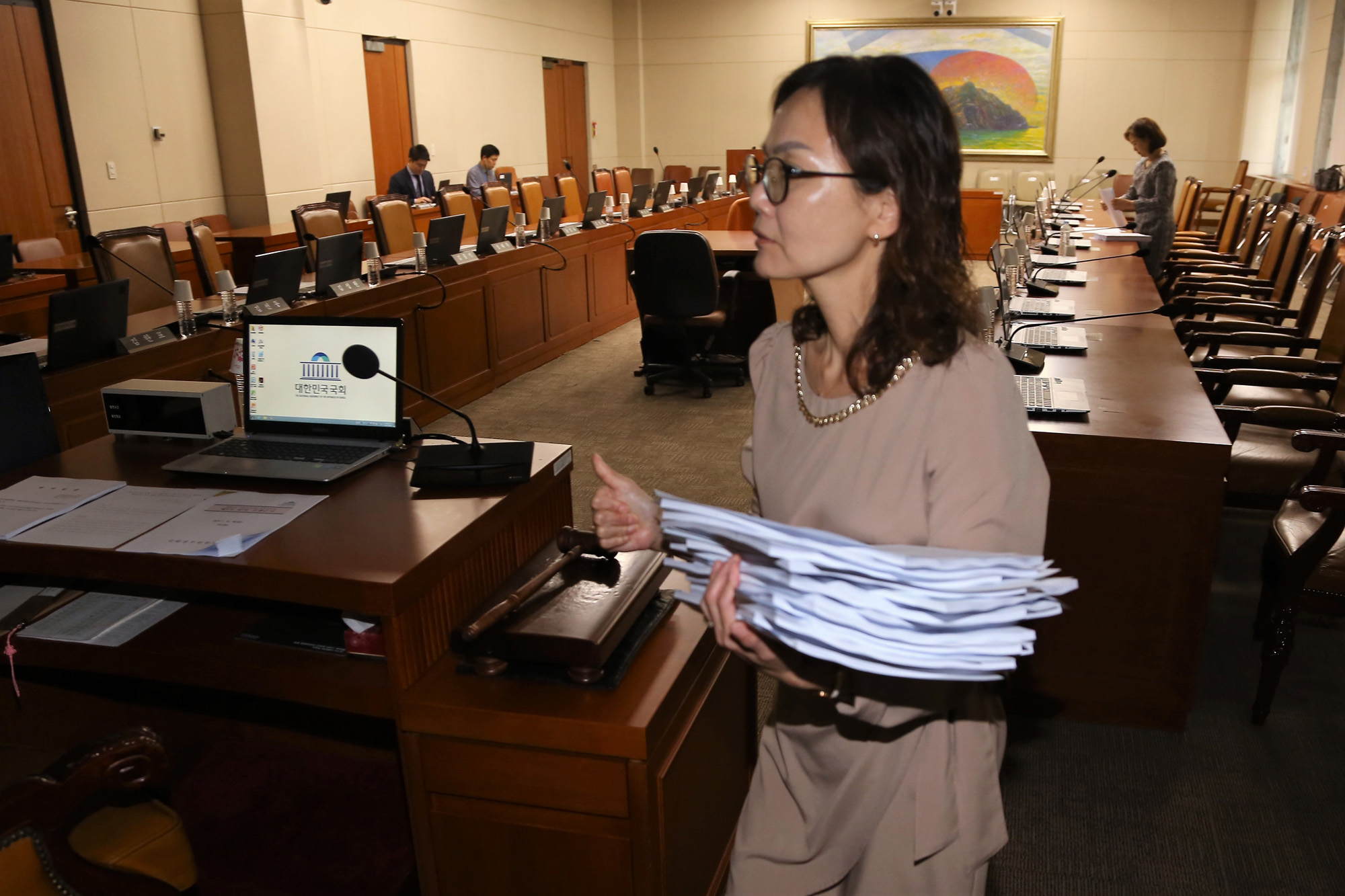 정치;국회;정무위원회;김상조채택