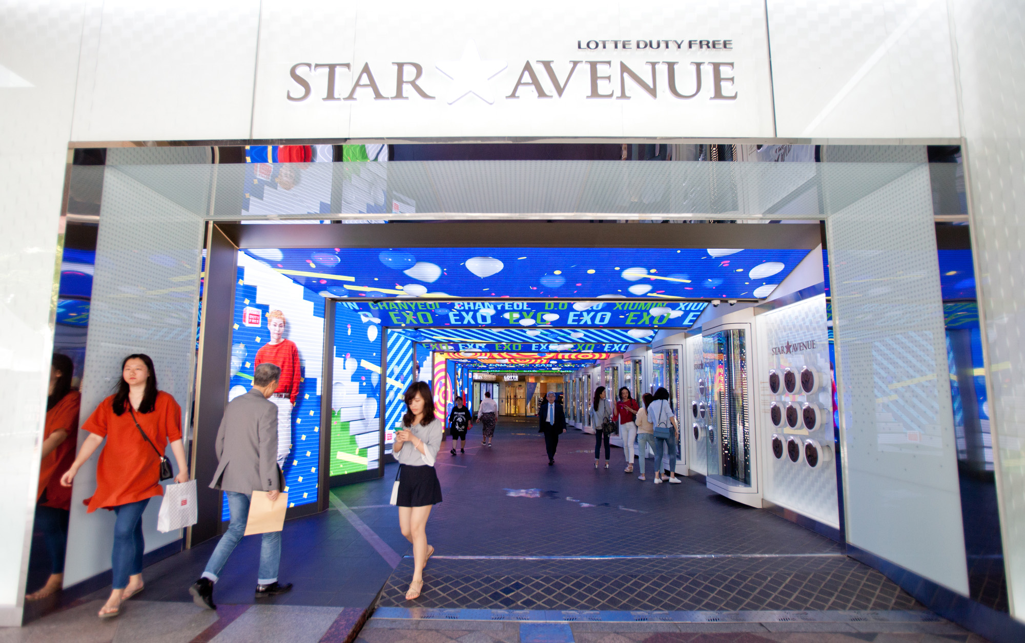 면세점;외국인;롯데면세점;명동롯데백화점;한류아이돌