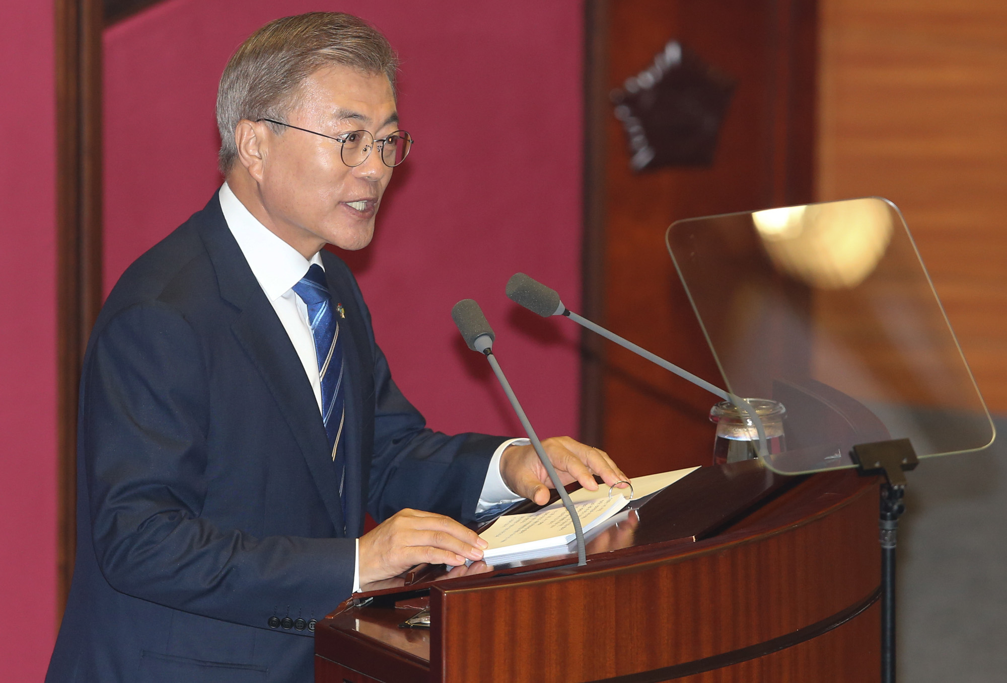 정치;국회;시정연설;대통령;문재인