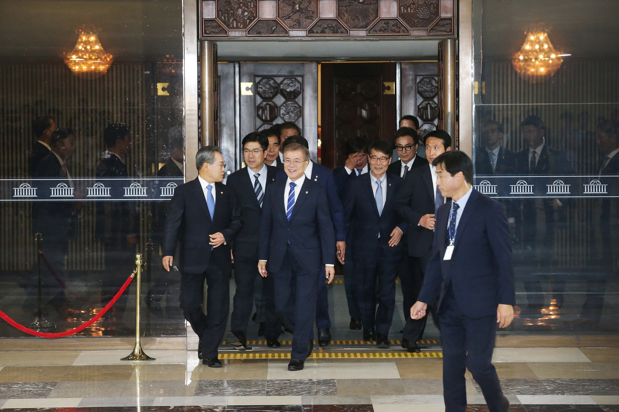 정치;국회;시정연설;대통령;문재인