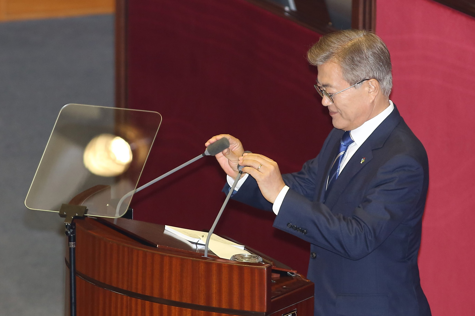 정치;국회;시정연설;문재인;국회본회의