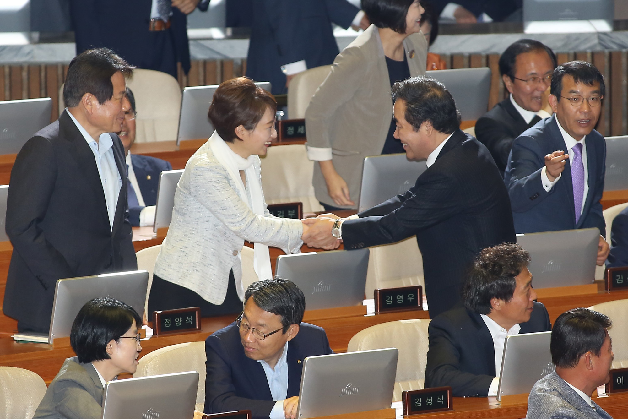 정치;국회;시정연설;문재인;국회본회의;이낙연