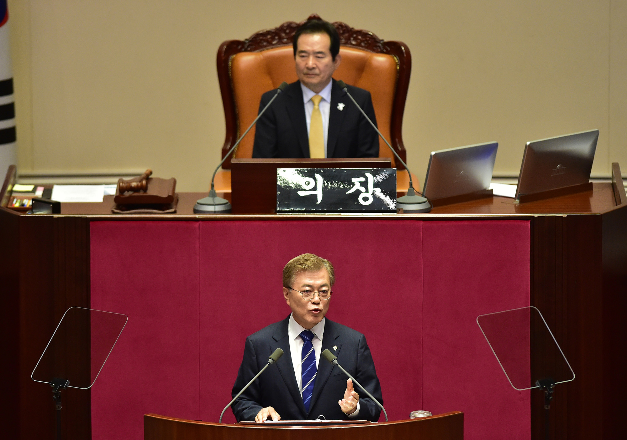 정치;국회;시정연설;대통령;문재인