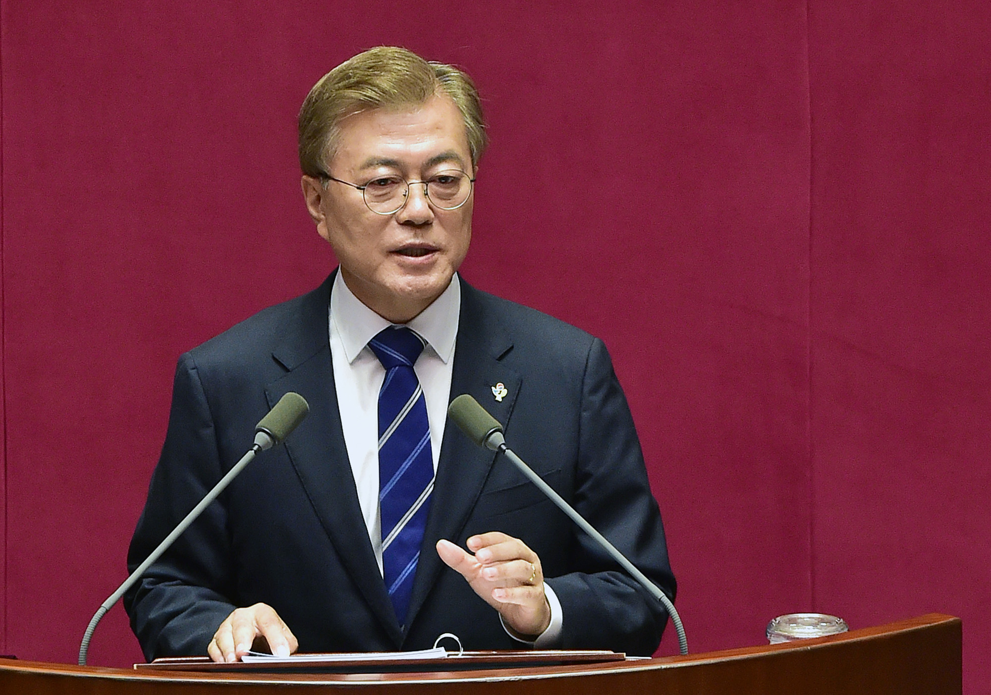 정치;국회;시정연설;대통령;문재인