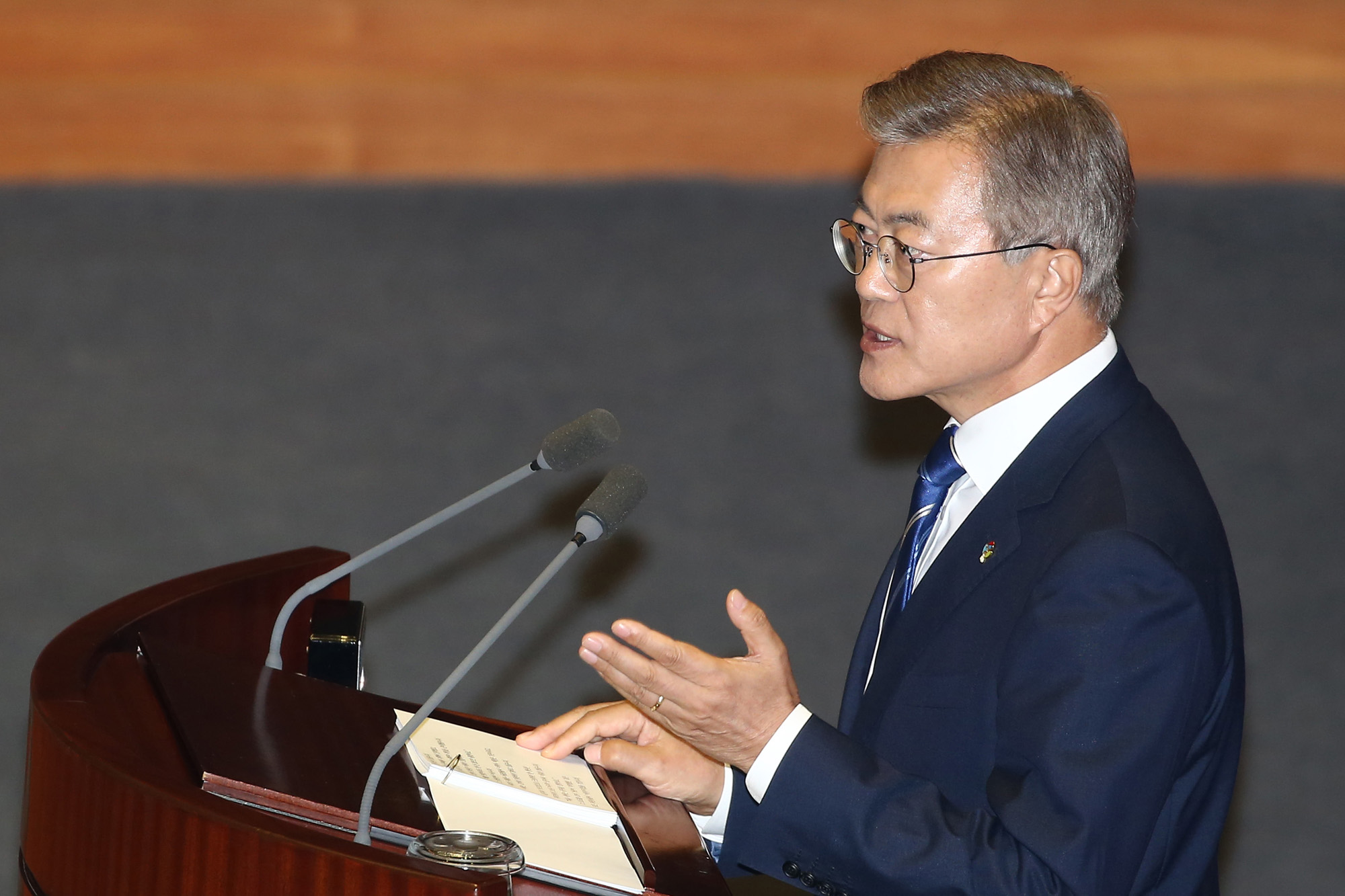 정치;정당;시정연설;대통령;문재인