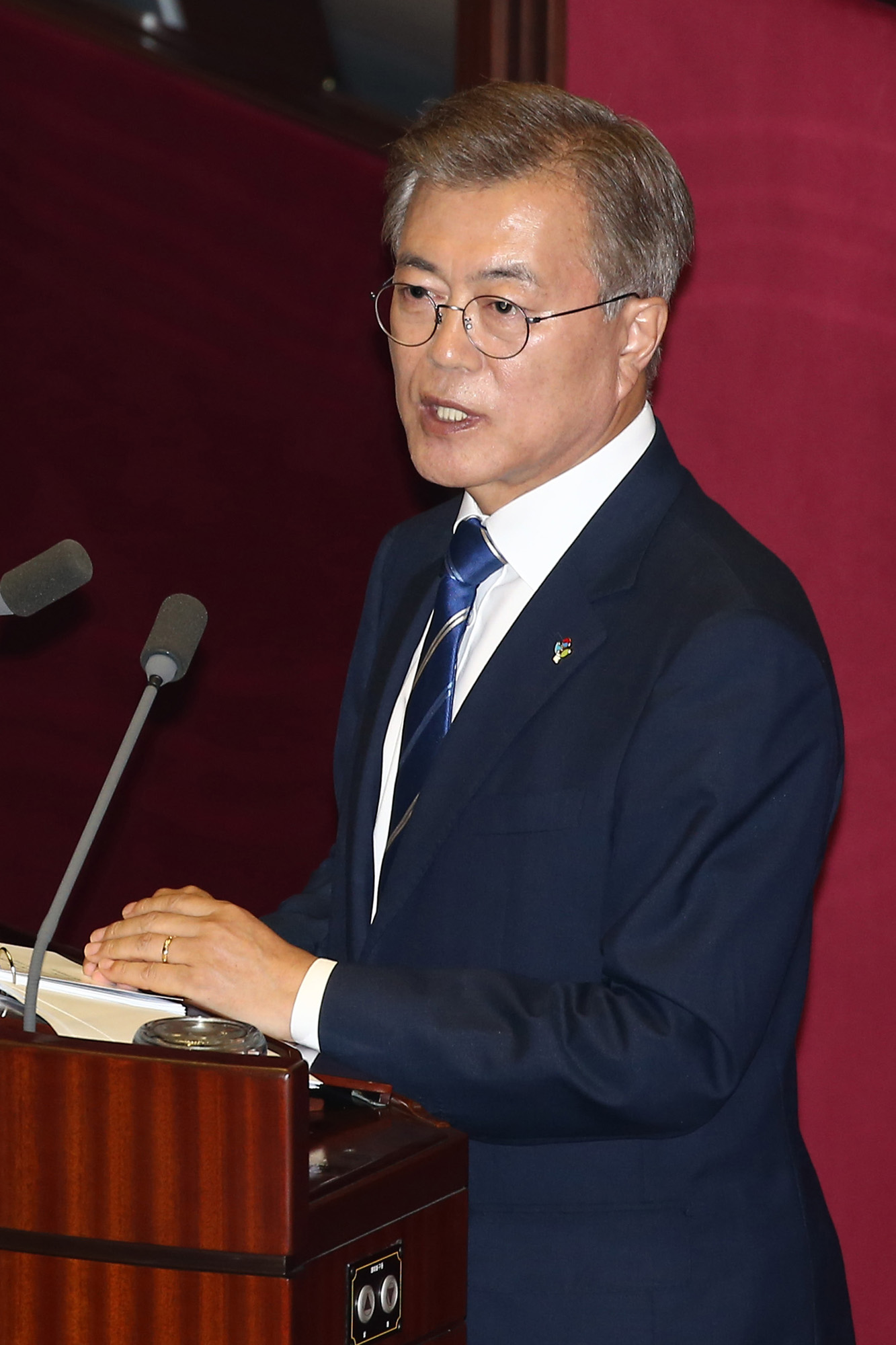 정치;정당;시정연설;대통령;문재인