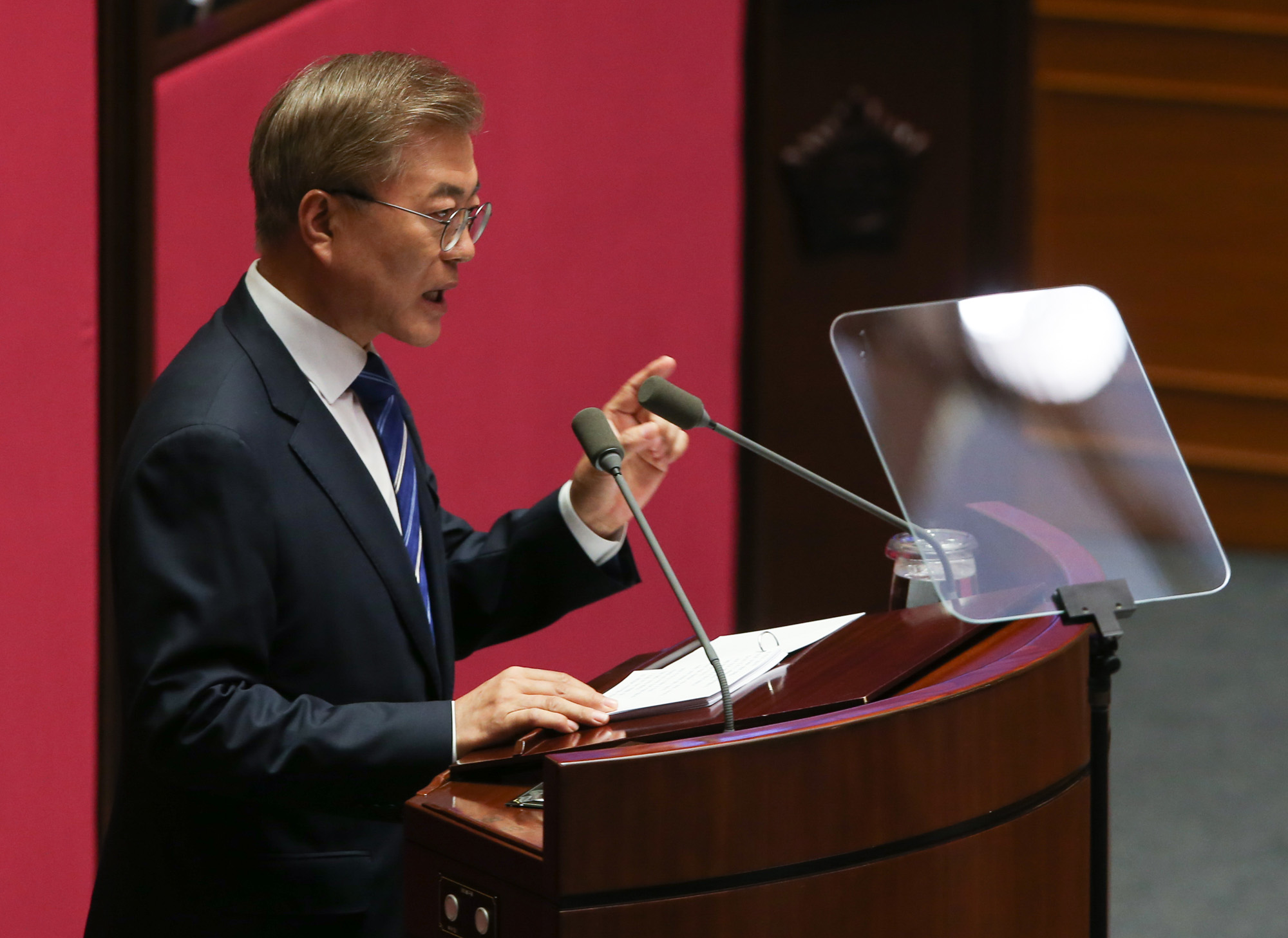 정치;국회;시정연설;대통령;문재인