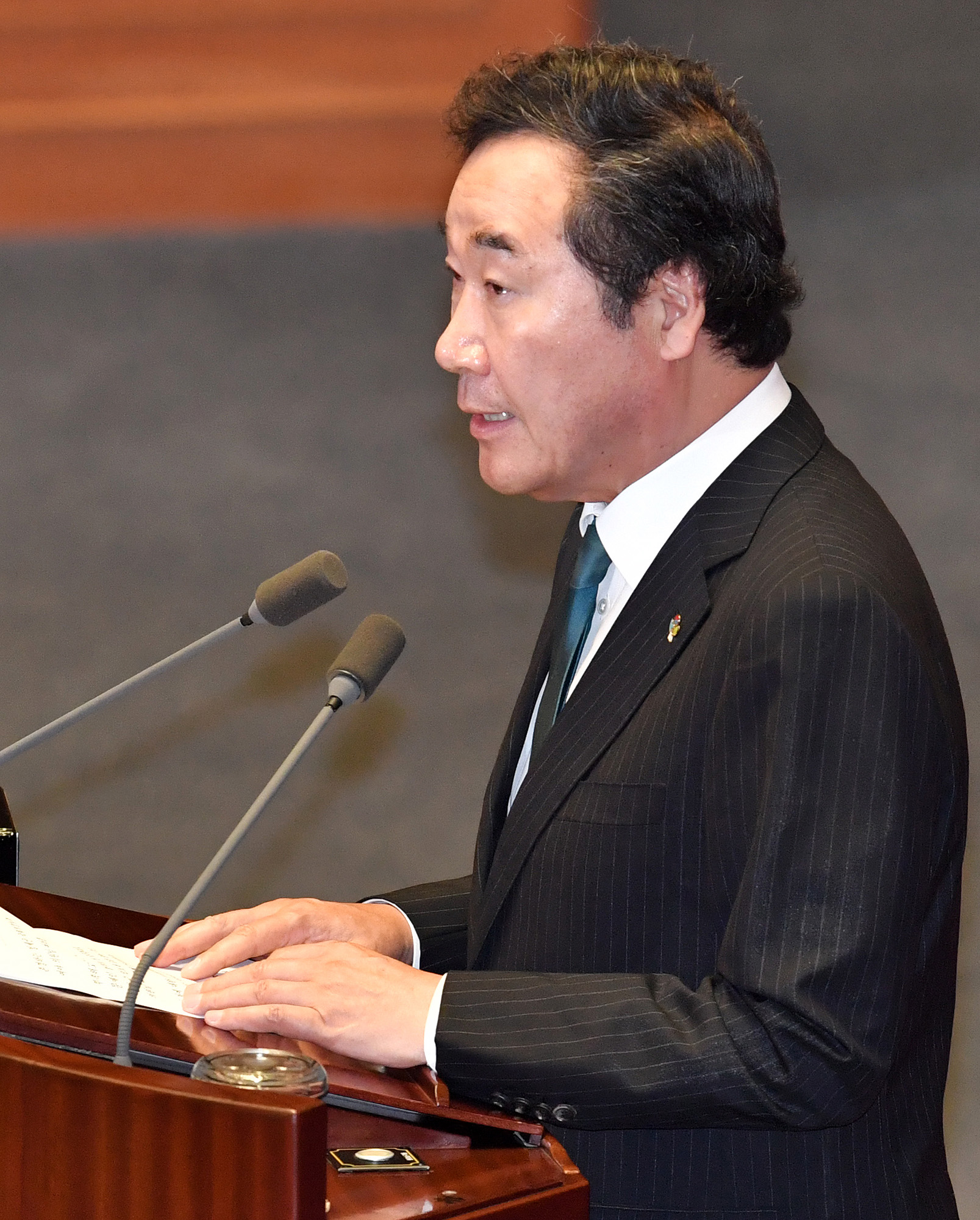 정치;국회;국무총리;이낙연