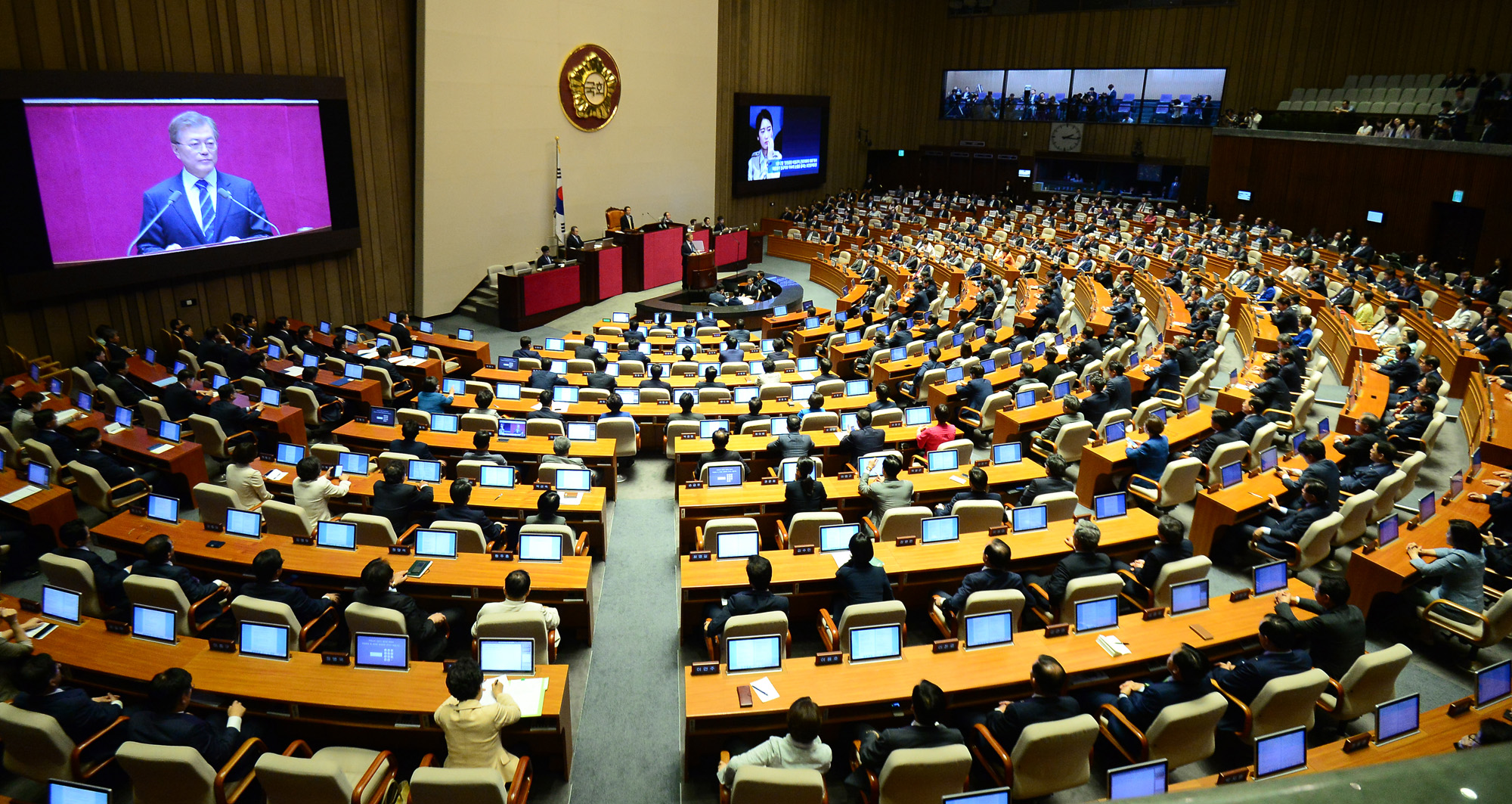 정치;국회;시정연설;대통령;문재인