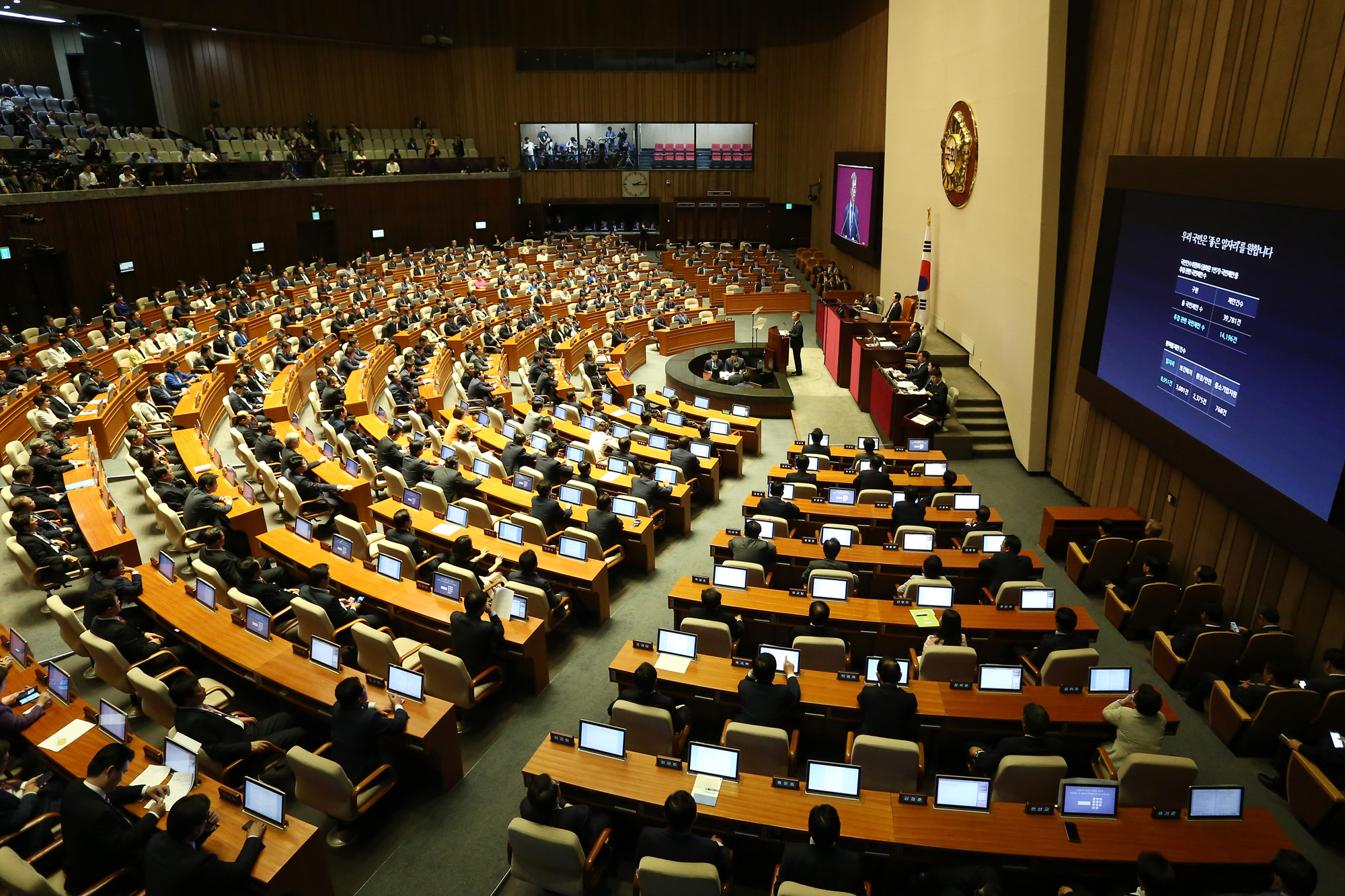 정치;국회;시정연설;대통령;문재인