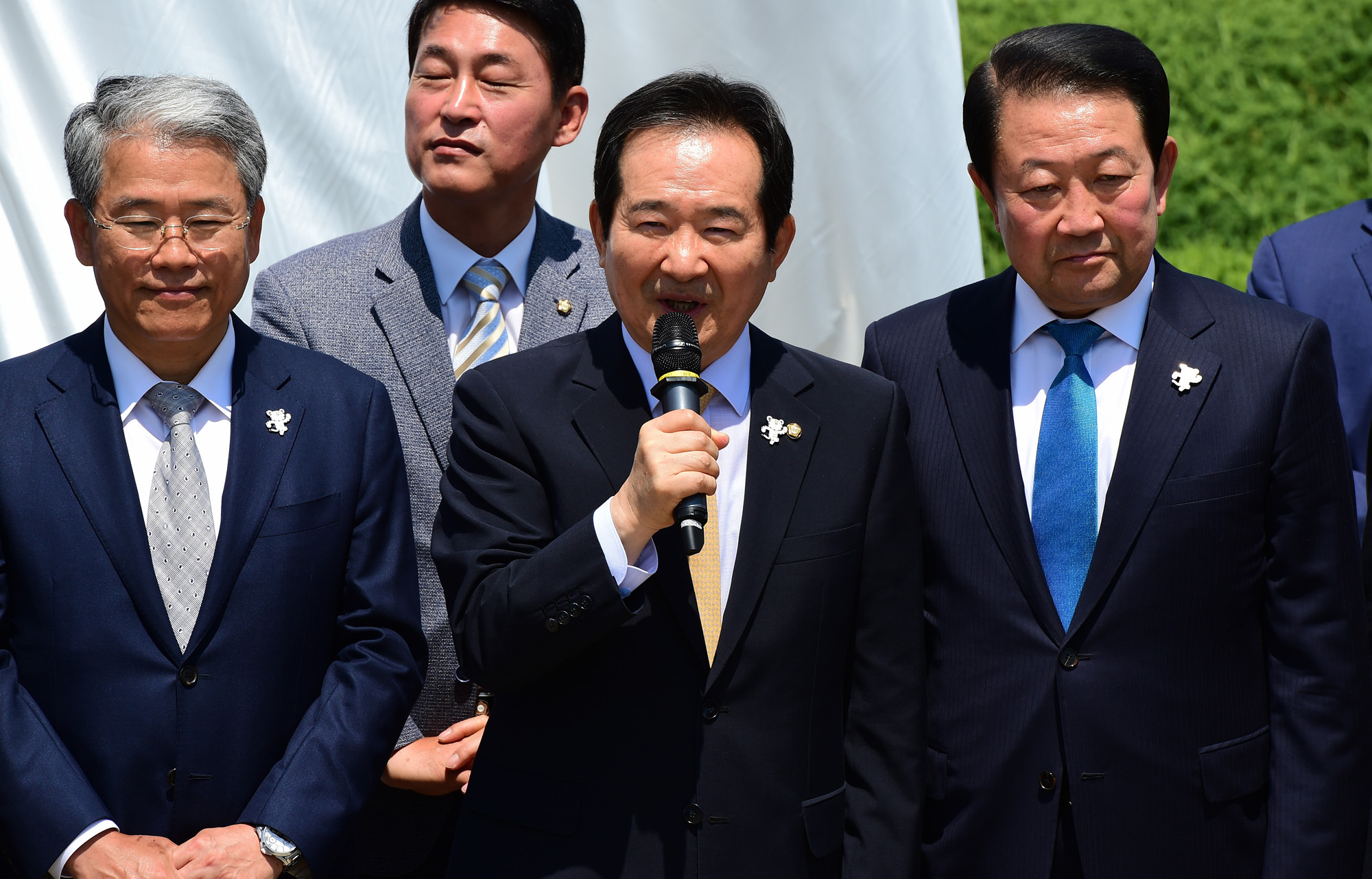 정치;국회;평창올림픽마스코트;노태강;정세균