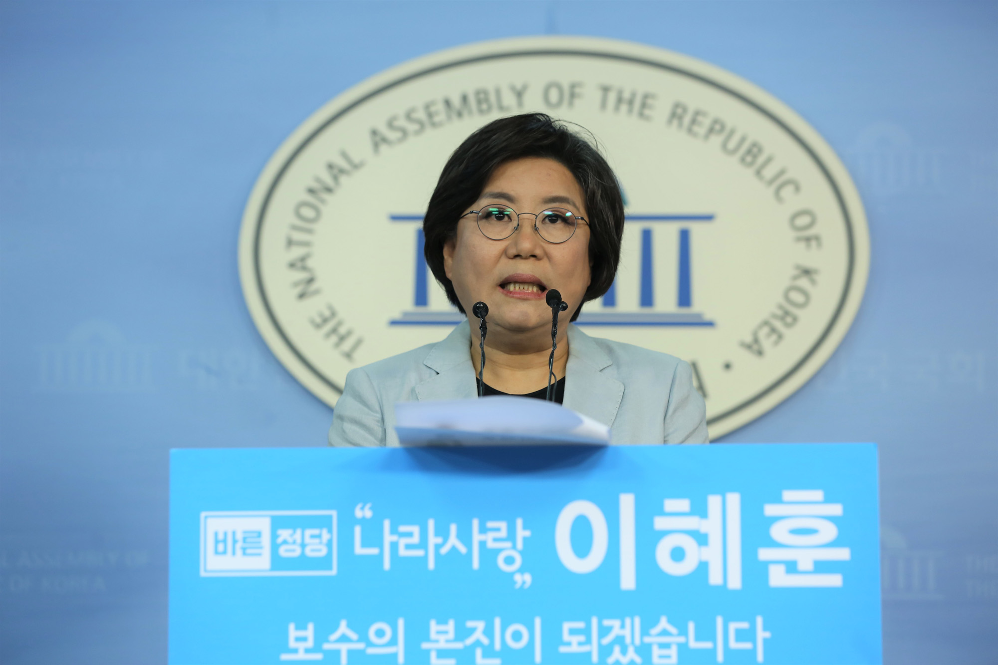 정치;국회;이혜훈;바른정당대표출마;바른정당