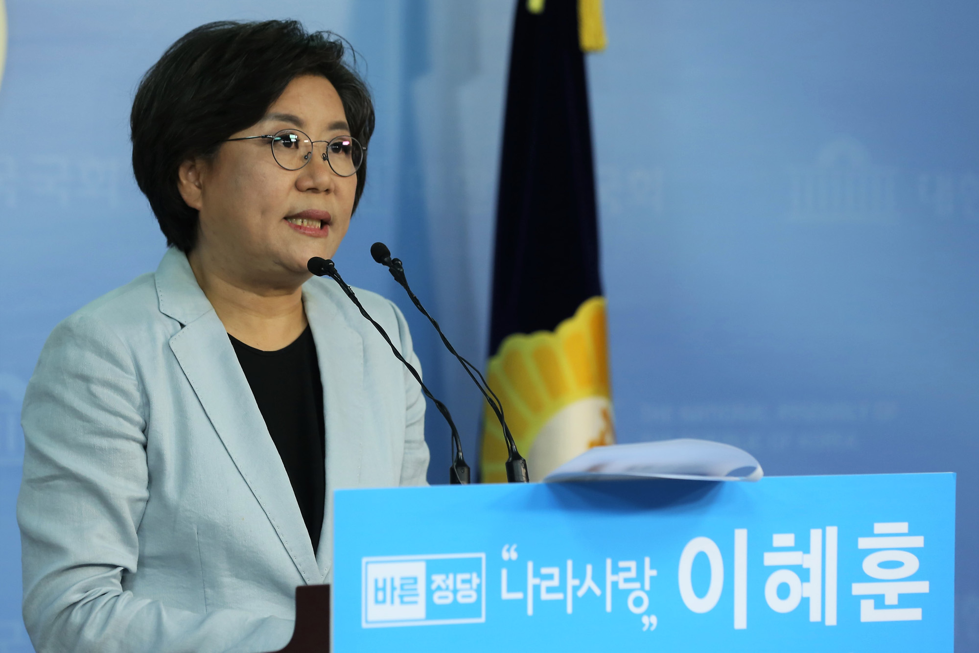 정치;국회;이혜훈;바른정당대표출마;바른정당