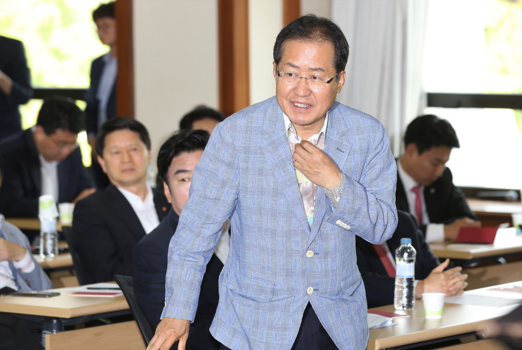 정치;국회;자유한국당;원외당협위원장협의회;정우택;홍준표;원유철