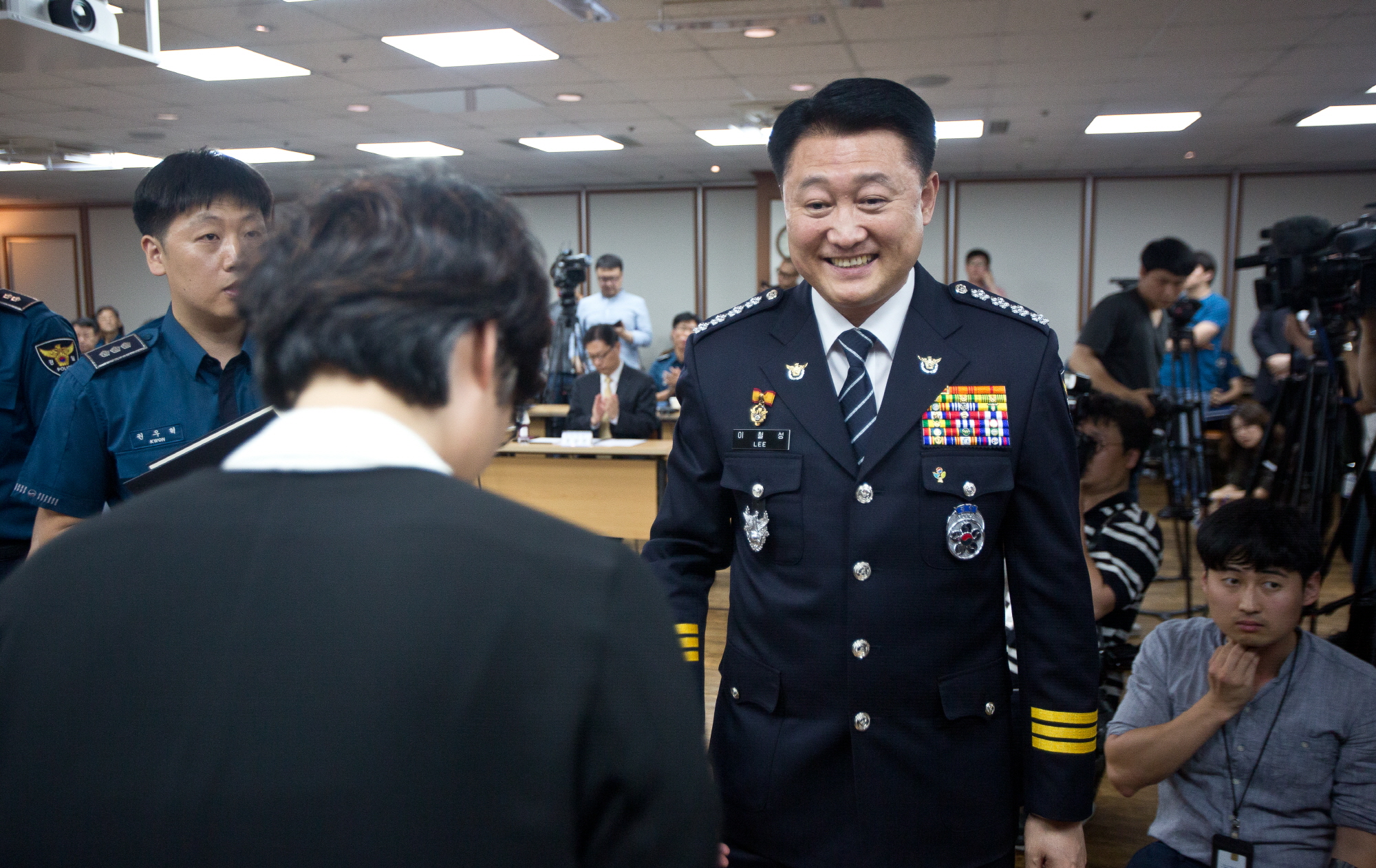 이철성;백남기외인사;외인사;경찰청장