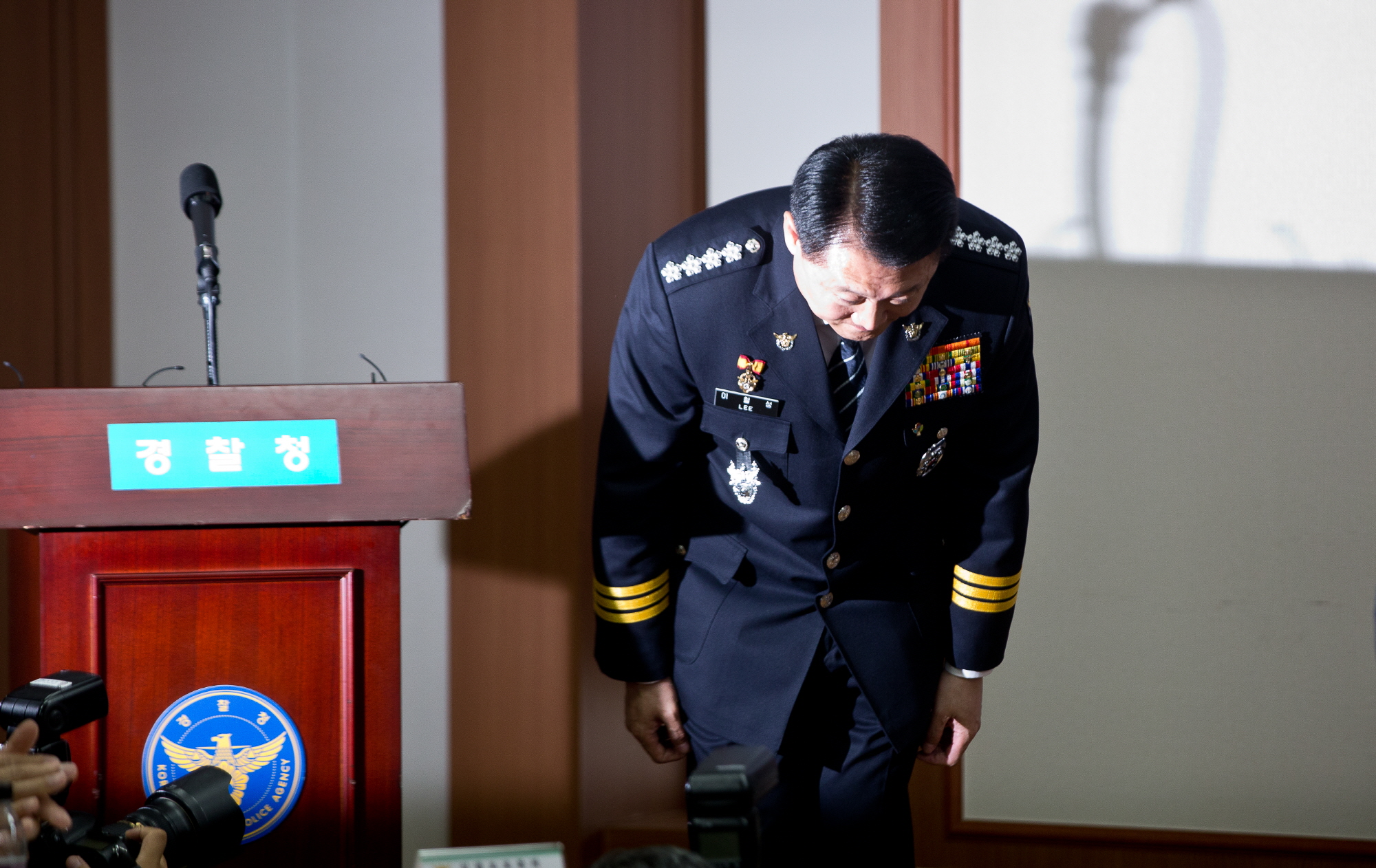 이철성;백남기외인사;외인사;경찰청장