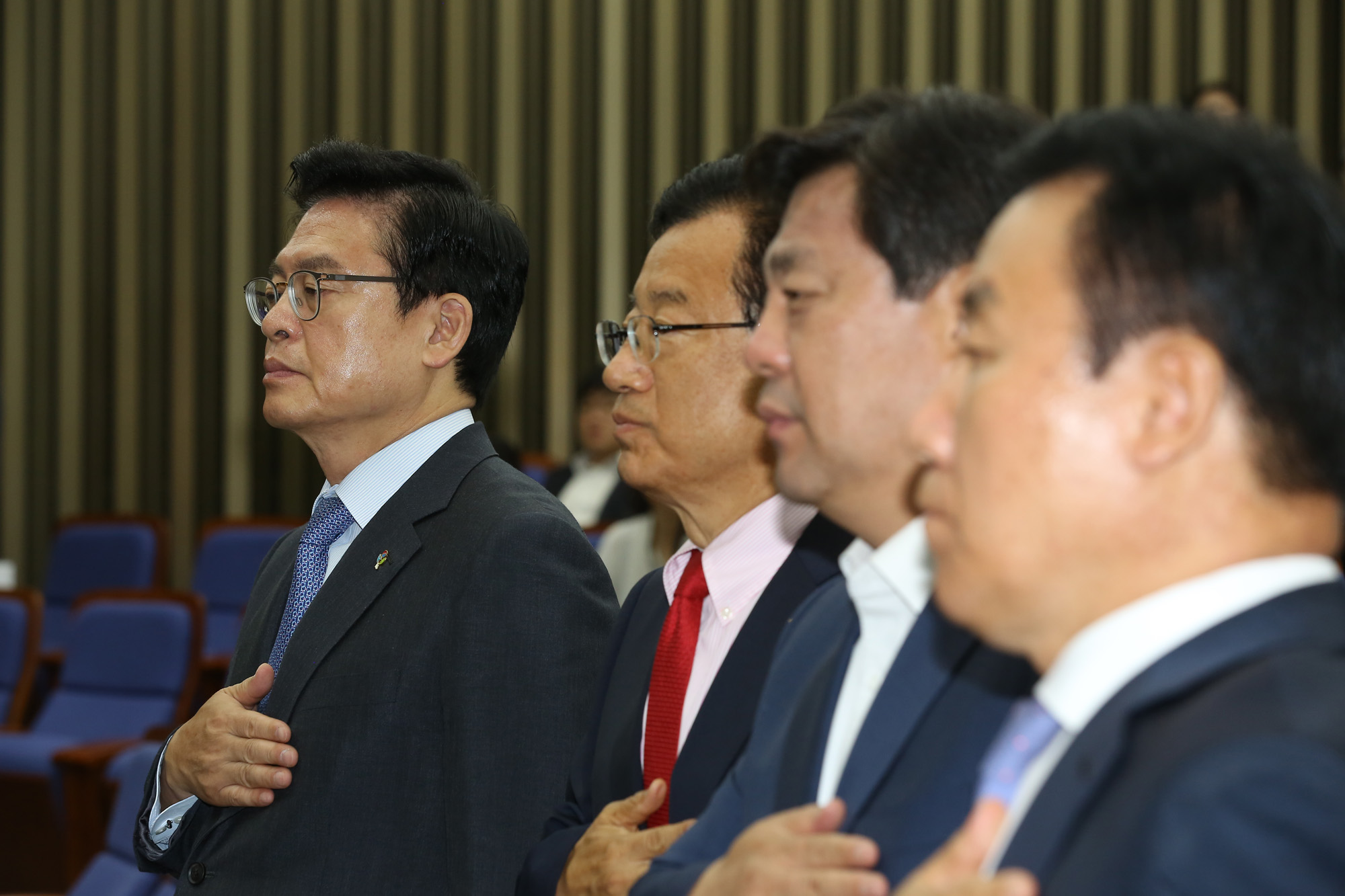 정치;국회;정우택;자유한국당;의원총회