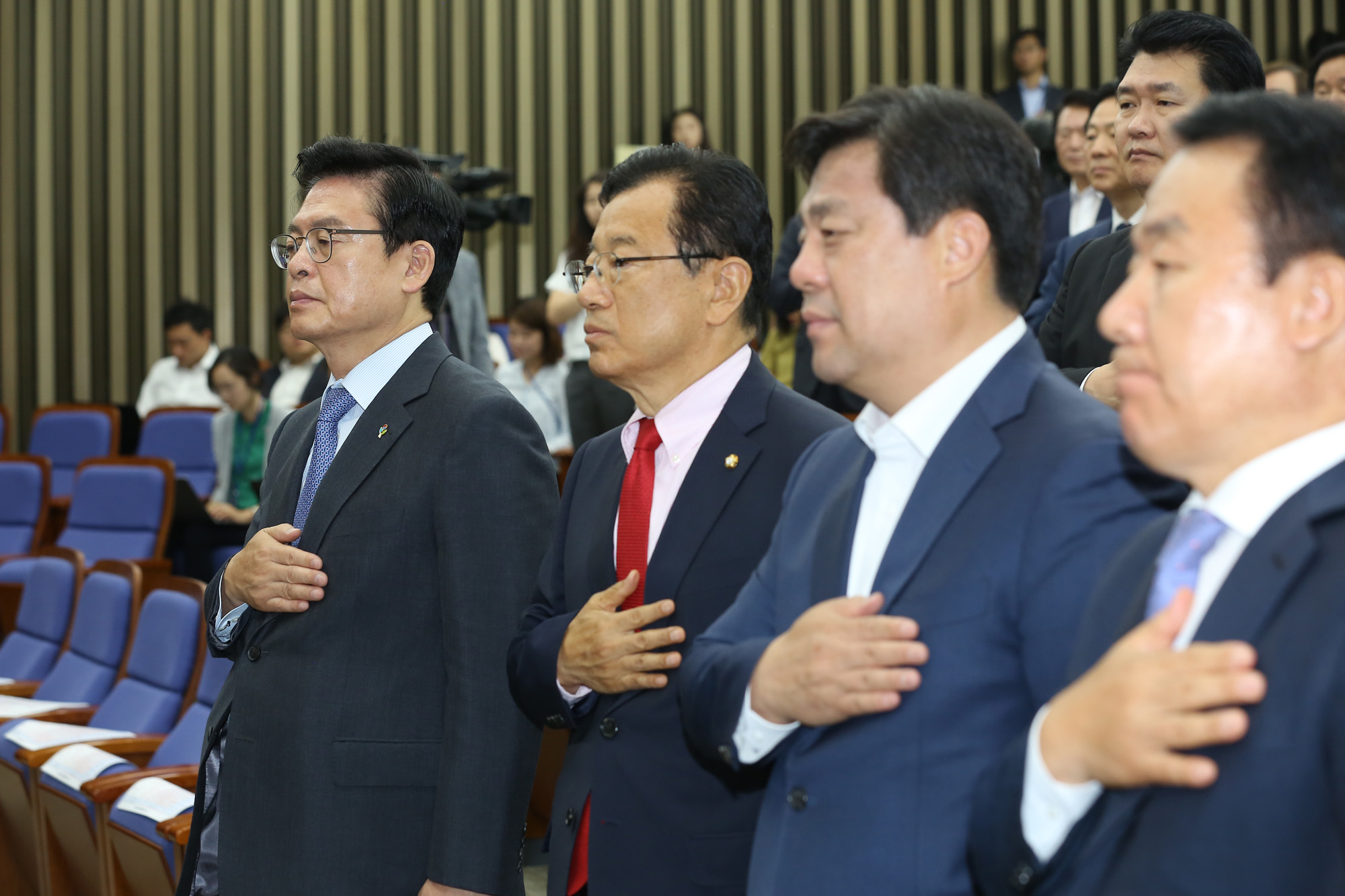 정치;국회;정우택;자유한국당;의원총회