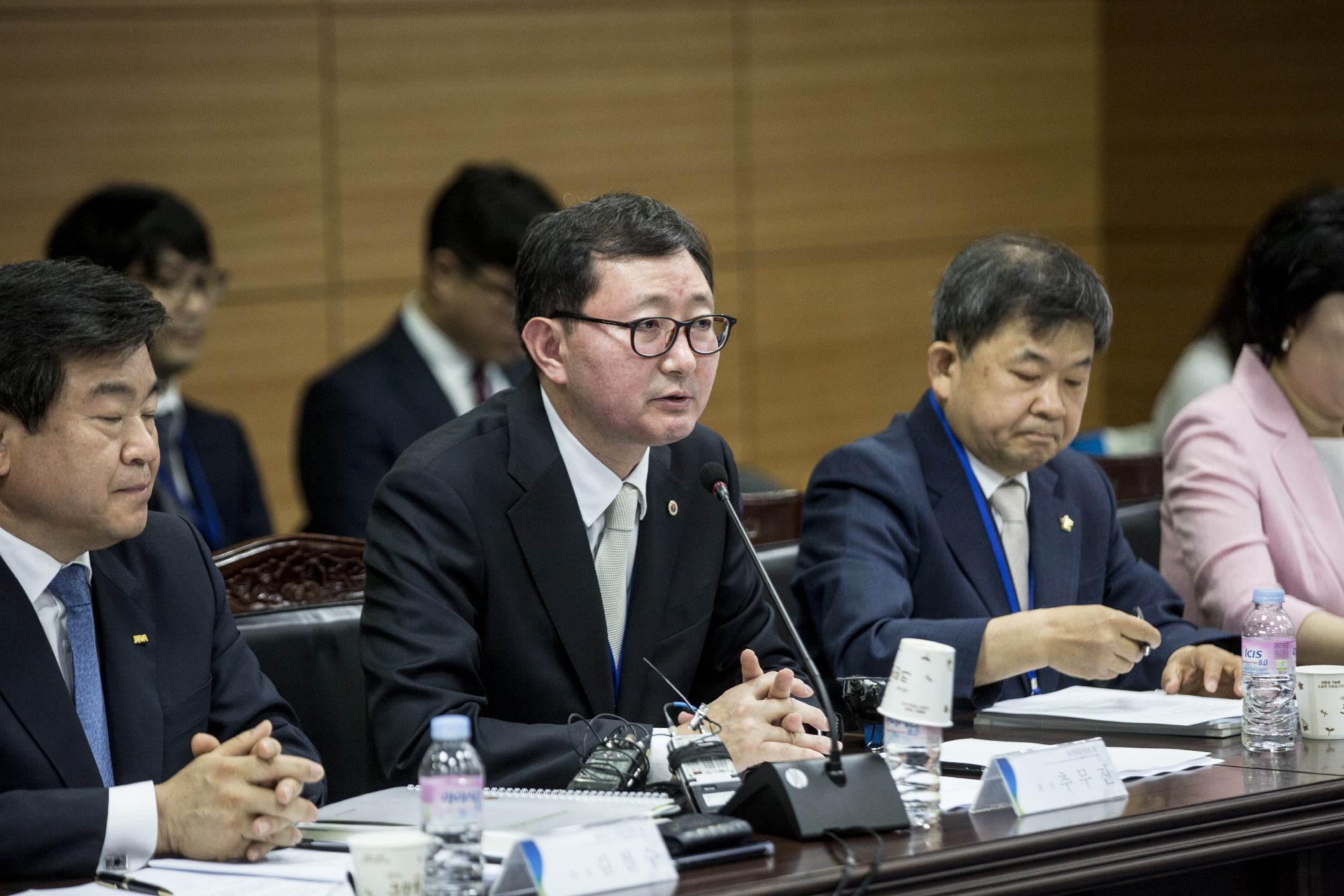 국정자문위;보건의료간담회;추무진;조찬휘;김철수;김필건;김옥수;김연명