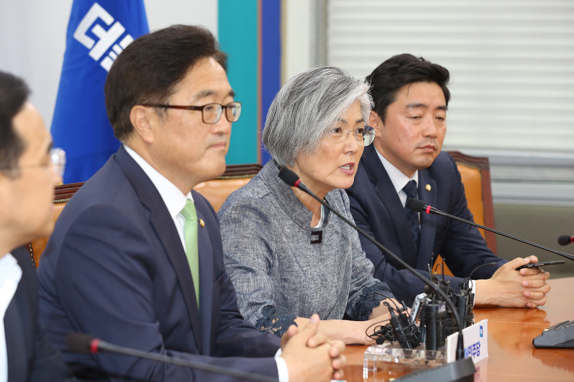 정치;국회;강경화;외교부장관;우원식