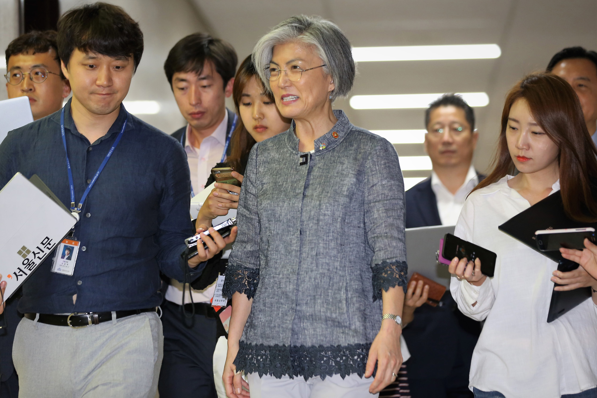 정치;국회;강경화;외교부장관