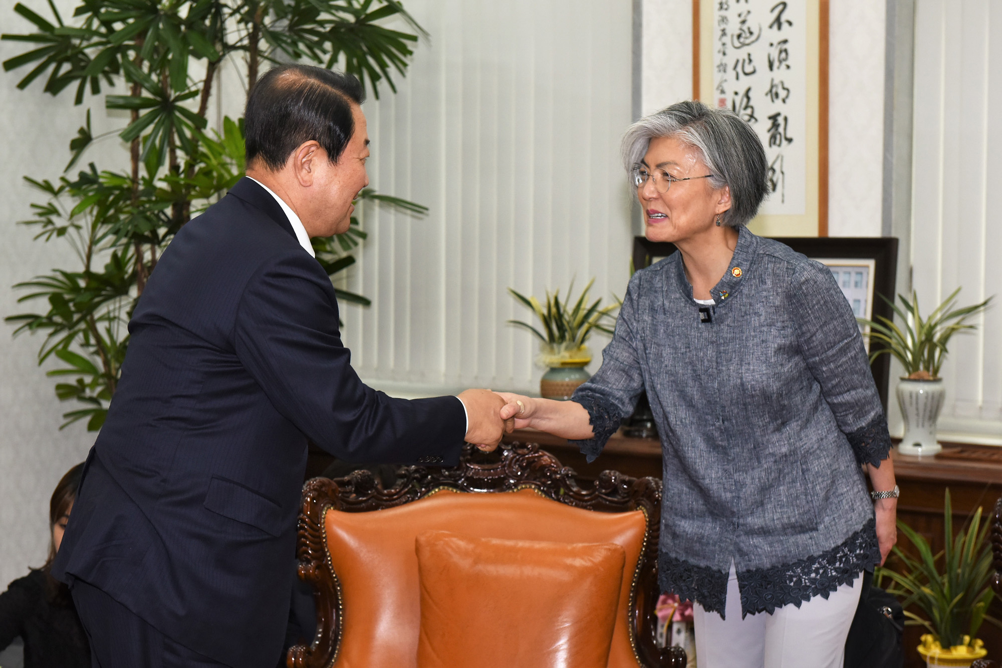 정치;국회;강경화;외교부장관;박주선