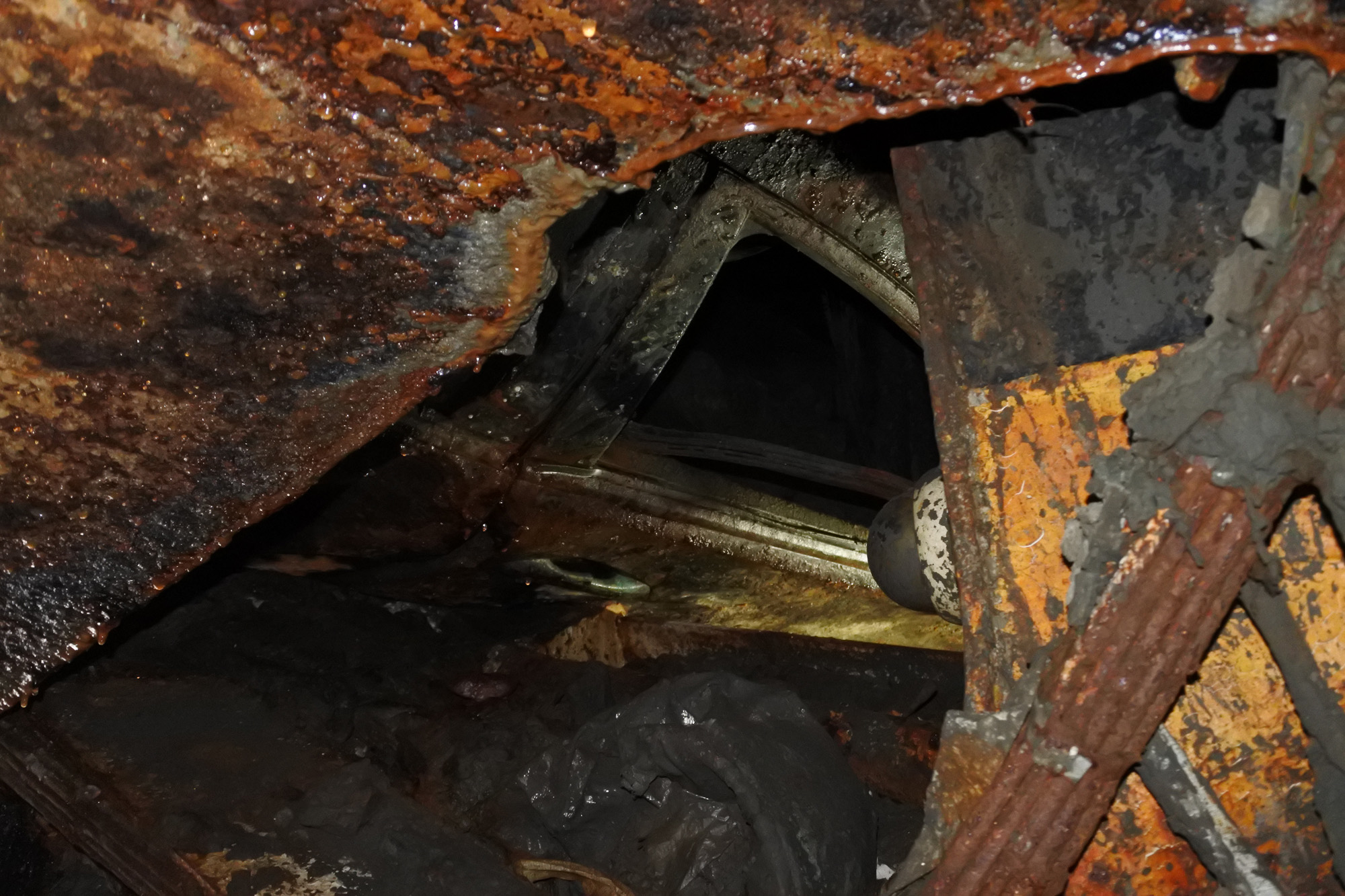 세월호;목포신항;세월호내부;내부모습