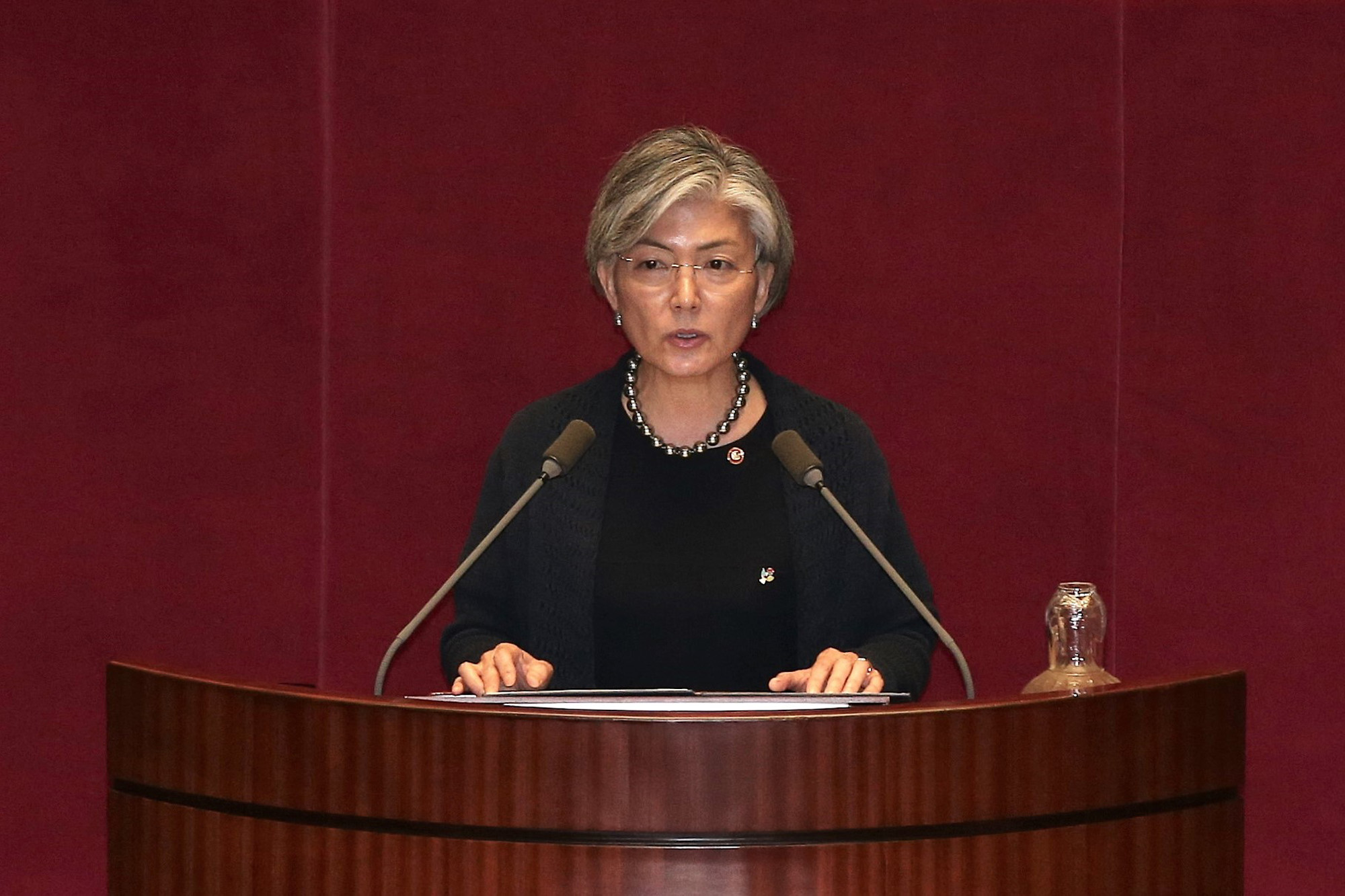 정치;국회;본회의;강경화