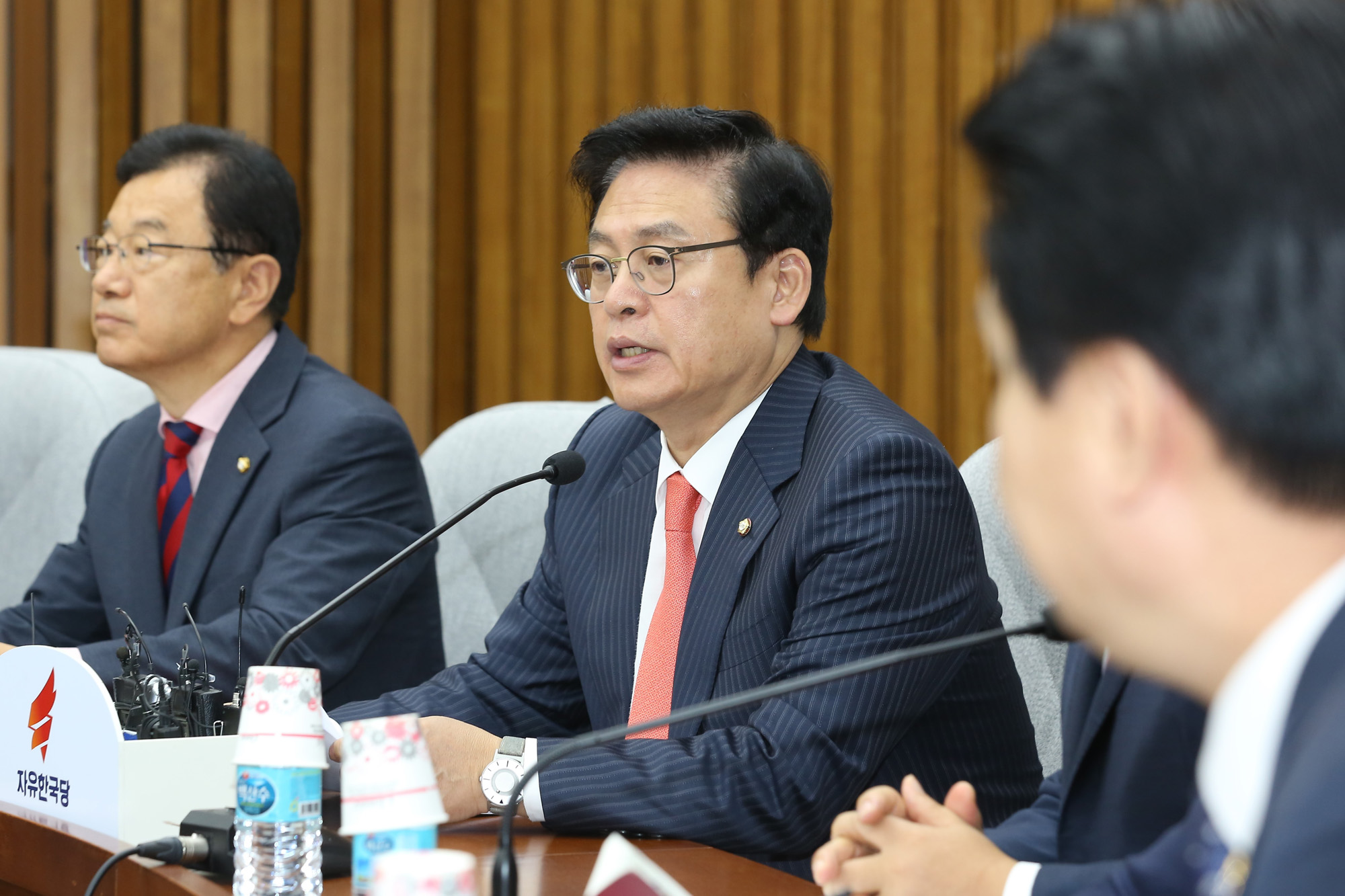 정치;국회;자유한국당;원내대책회의;정우택