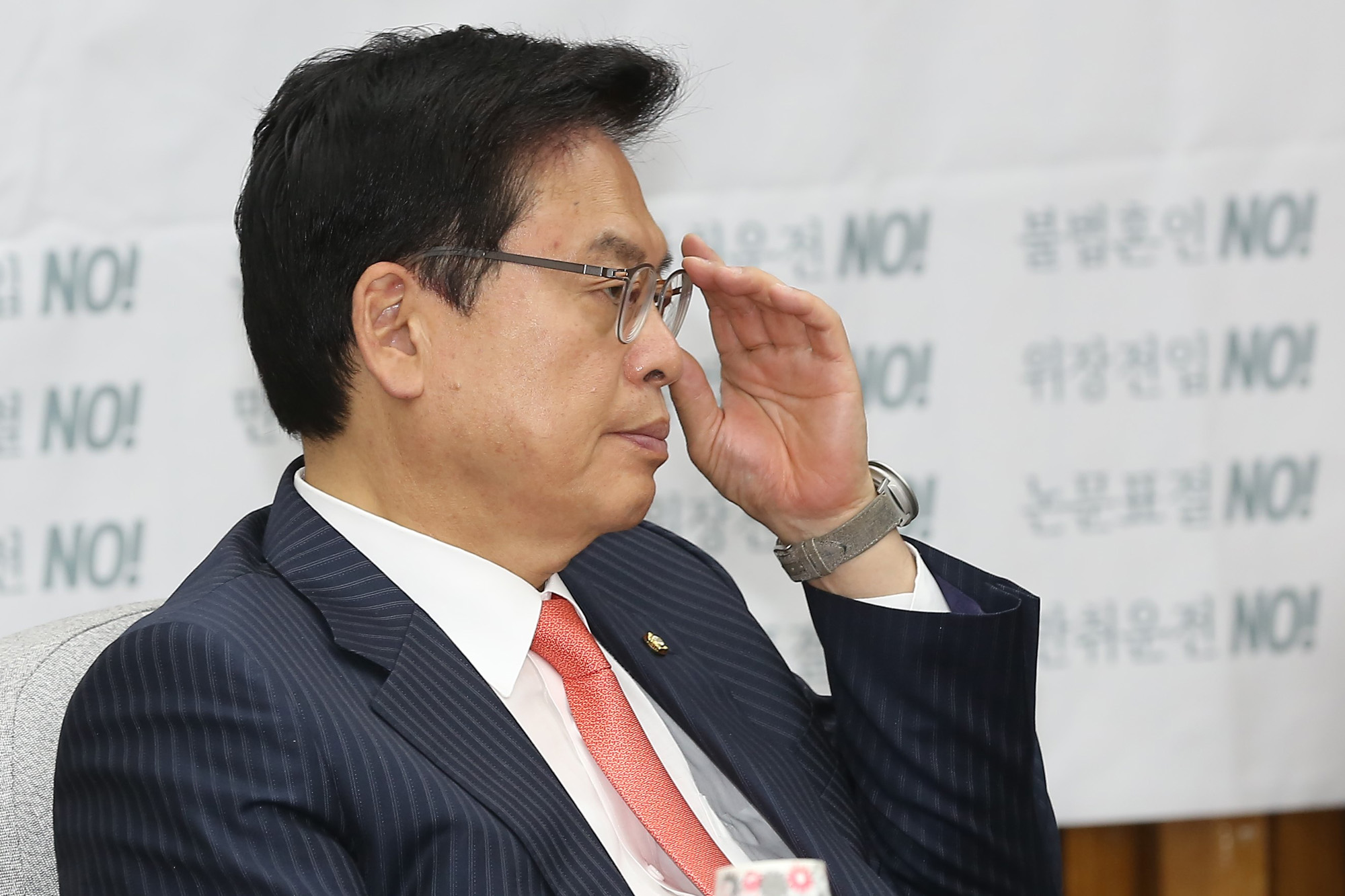 정치;국회;자유한국당;원내대책회의;정우택