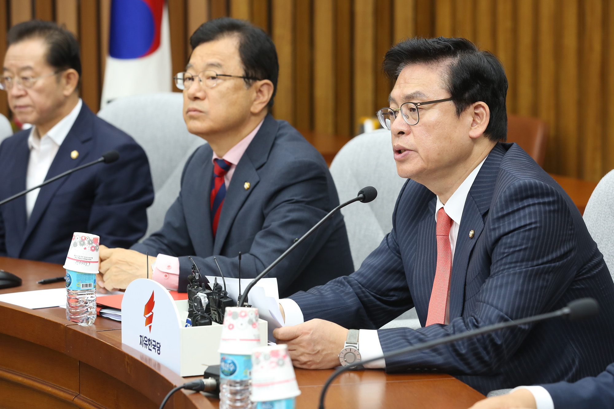 정치;국회;자유한국당;원내대책회의;정우택