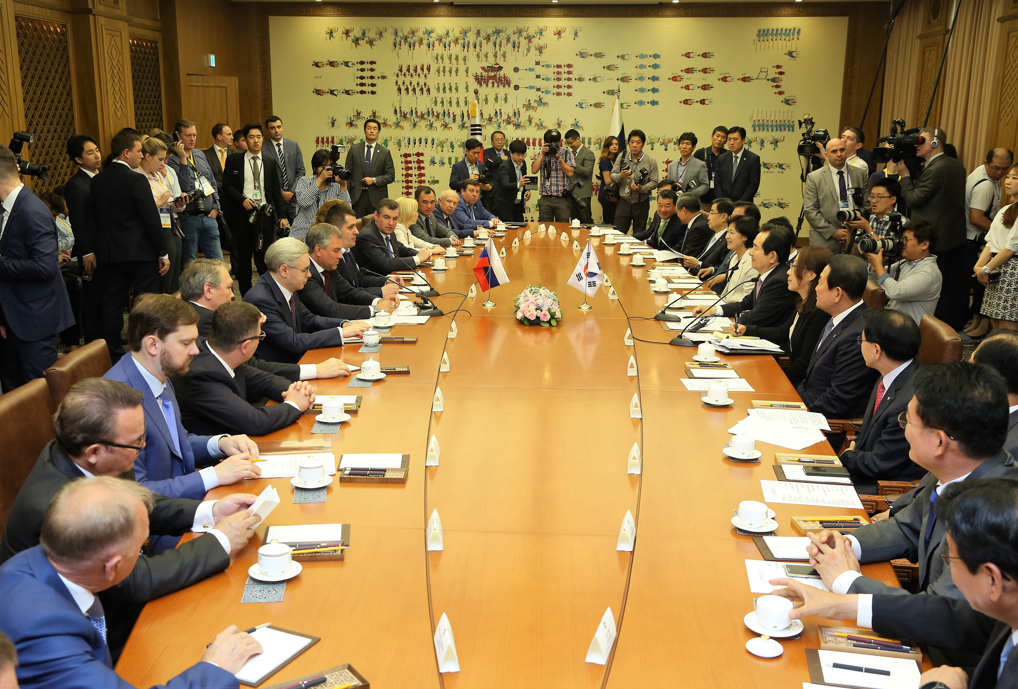 정치;국회;국회의장;정세균;러하원의장