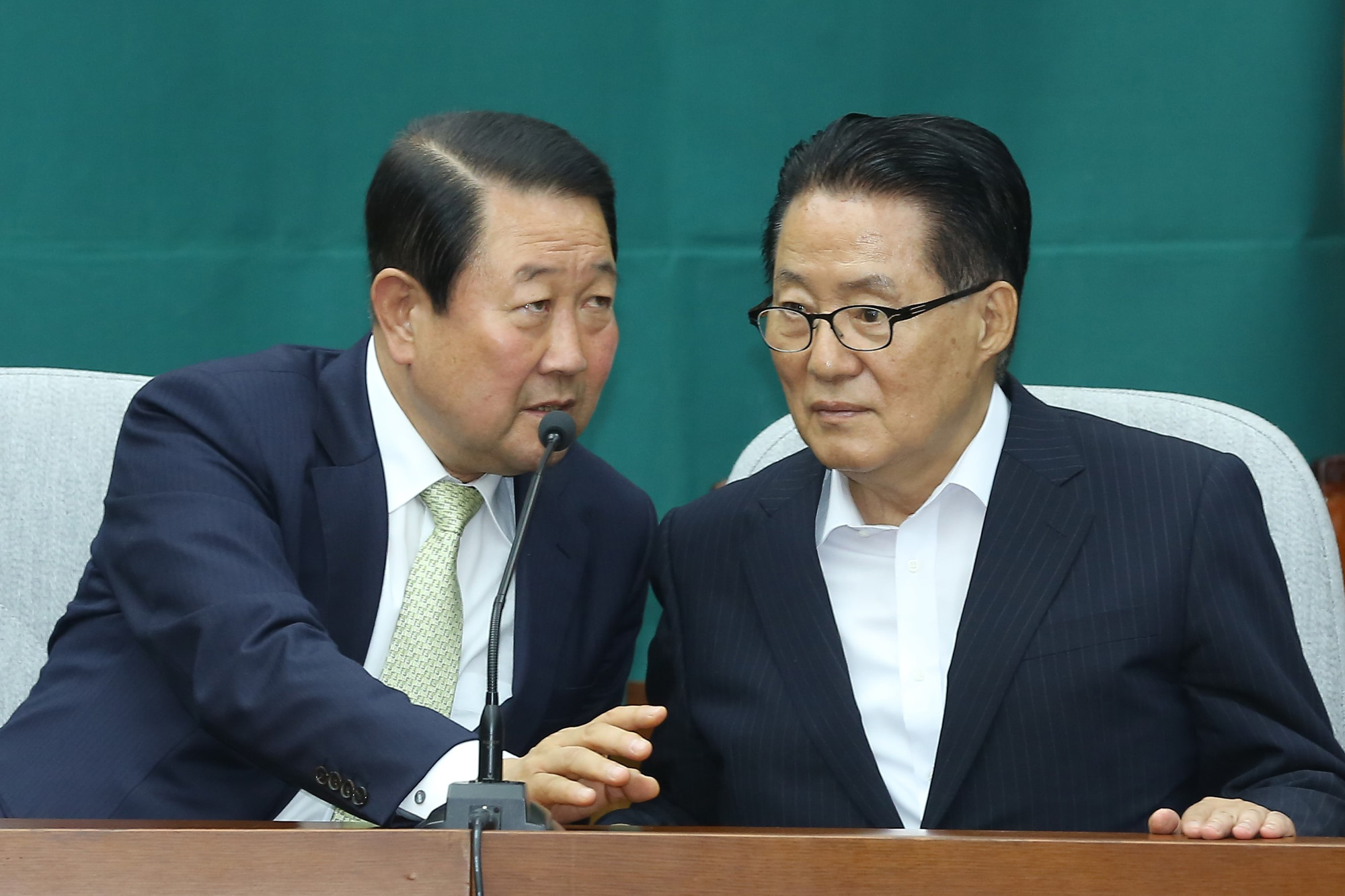 정치;국회;국민의당의원총회;박주선사과