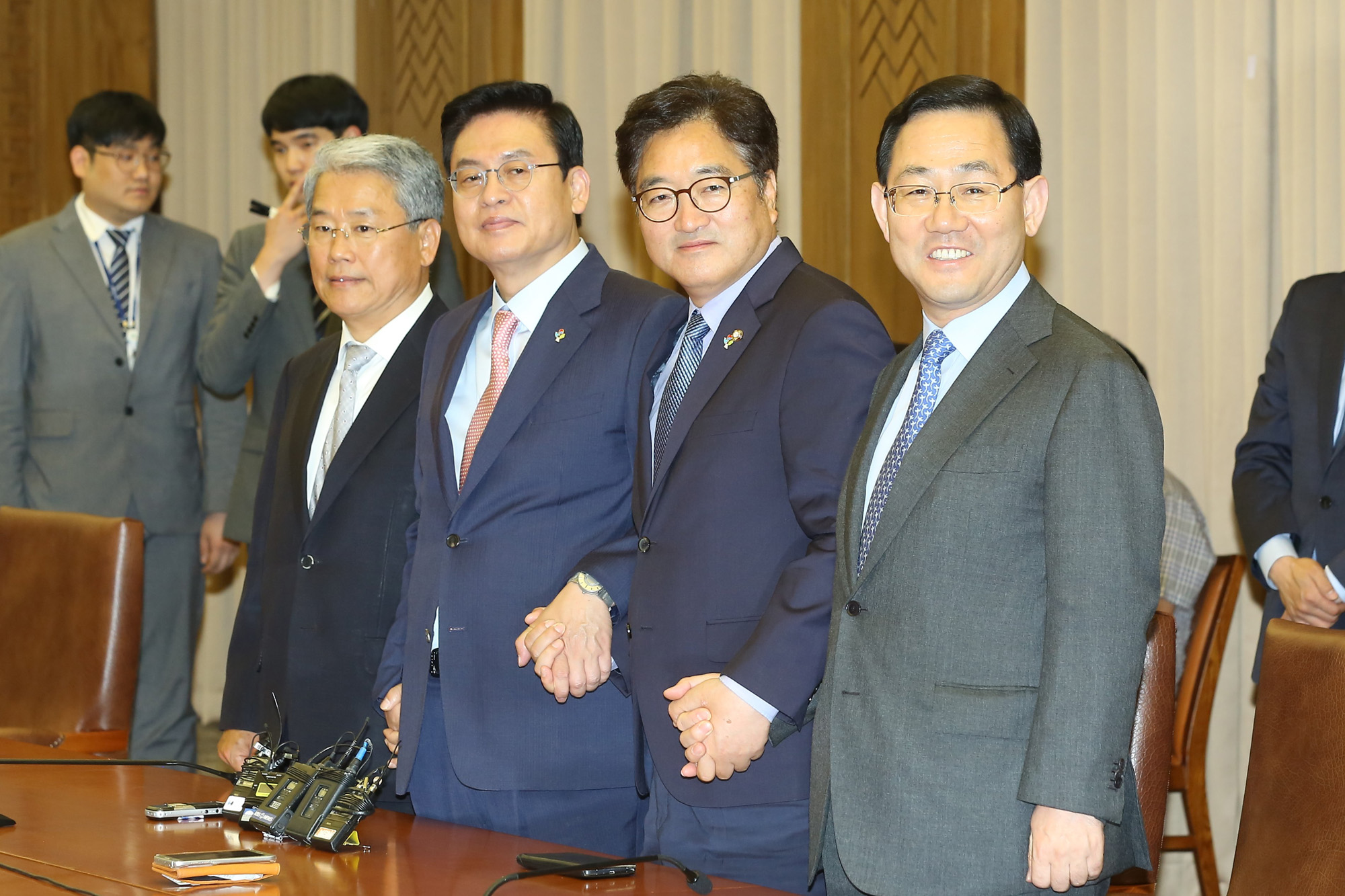 정치;국회;여야4당원내대표;여야합의문