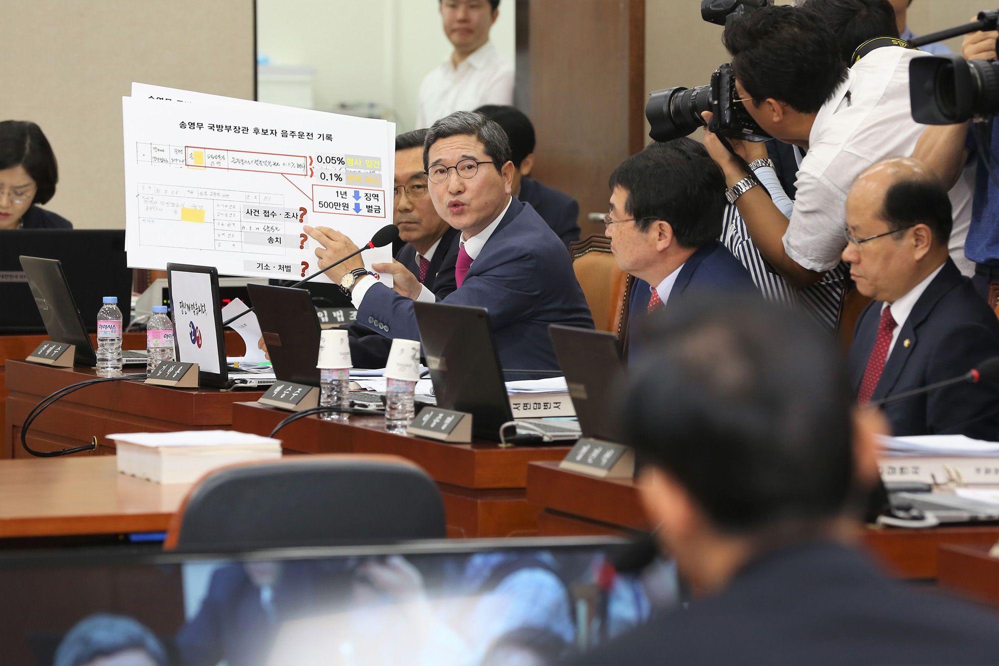 정치;국회;국방부장관;송영무;인사청문회