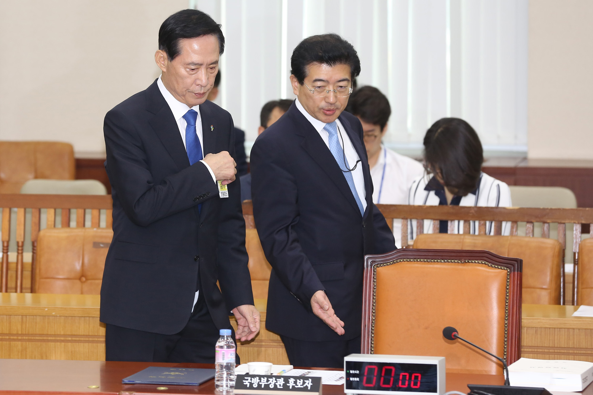 정치;국회;국방부장관;송영무;인사청문회