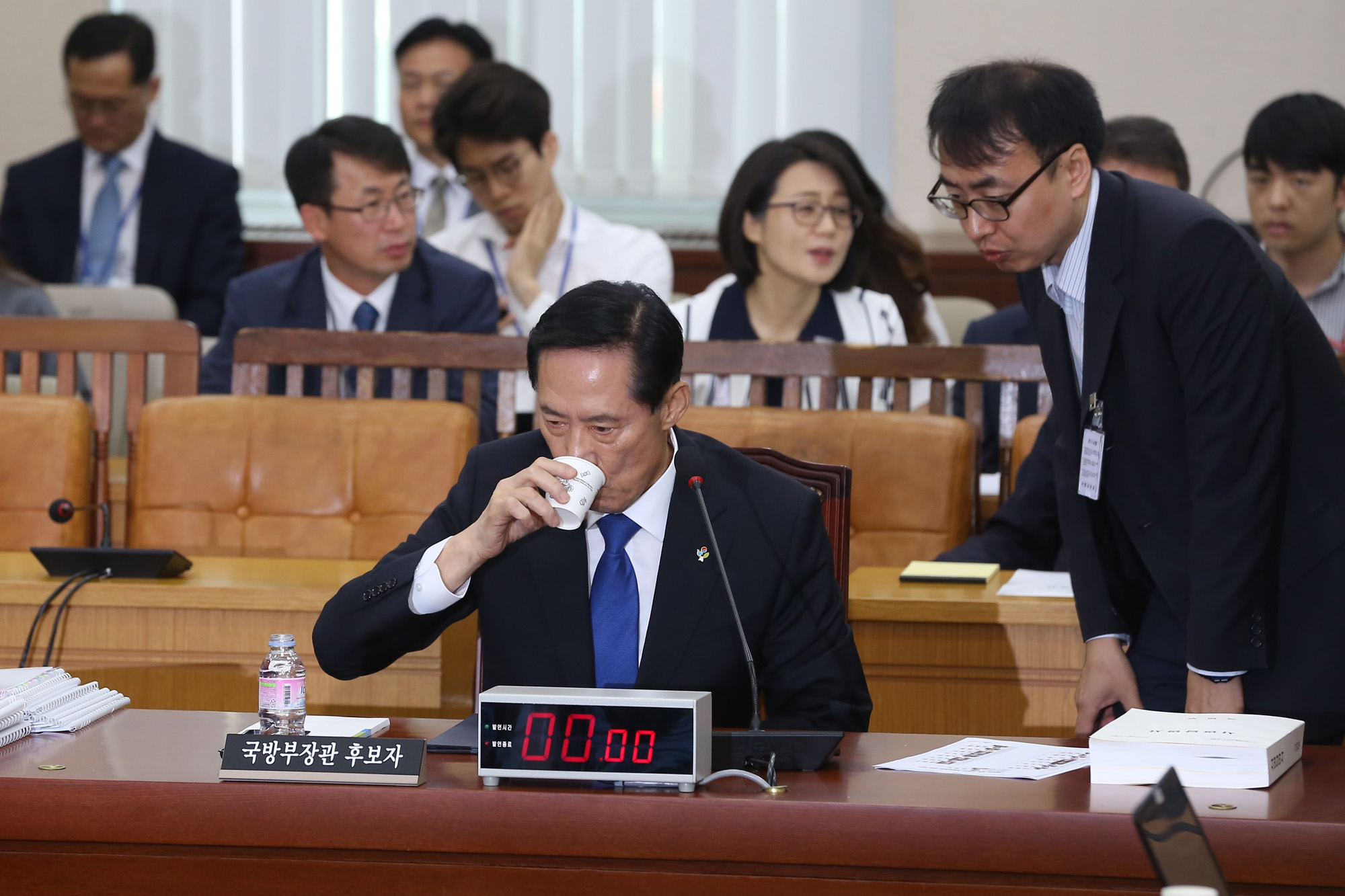 정치;국회;국방부장관;송영무;인사청문회