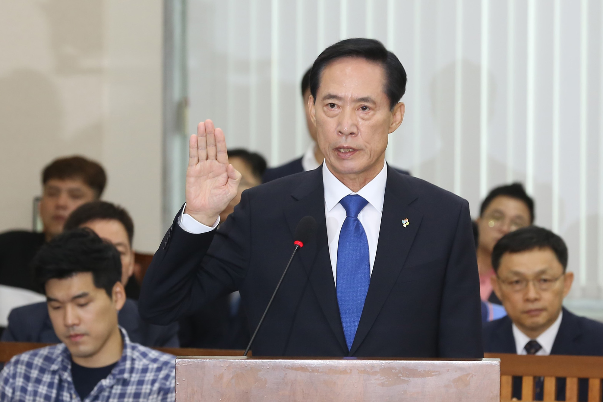 정치;국회;국방부장관;송영무;인사청문회